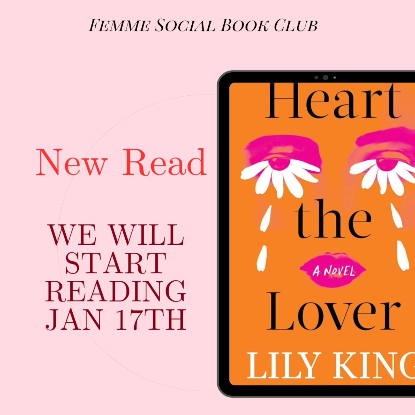 Join our bookclub on fable ! Our next read starts Friday January 17th🤓📚 link in bio