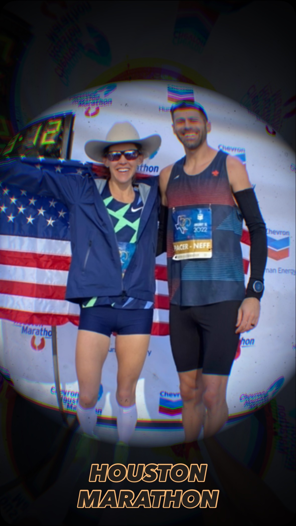 Houston, we back! 🚀
Tomorrow is the day that some might never see in their marathoning careers, the biggest thing we can’t control, it’s a no excuses conditions day and as Coach Jon Warren tells me every now and then during our recap show “an easy day to be a coach”.
I wish I was better prepared for such a perfect forecast but here we all are sharing the same start and finish lines tomorrow, the only thing that matters now is how fast you go between those two points. The marathon doesn’t ask you if you nailed that workout 5 weeks ago, ran an 18 or a 20 miler, or if you were a second too slow in your intervals. So run with whatever you are given tomorrow!
Bib number 13 “Pacer 4” tomorrow, with the goal of hitting halfway around 70:15 for the top women and hanging on for as long as possible on the back half.
Let’s go!
@chevronhoustonmarathon #RunHOU #HoustonMarathon @AltraRunning #Pacer