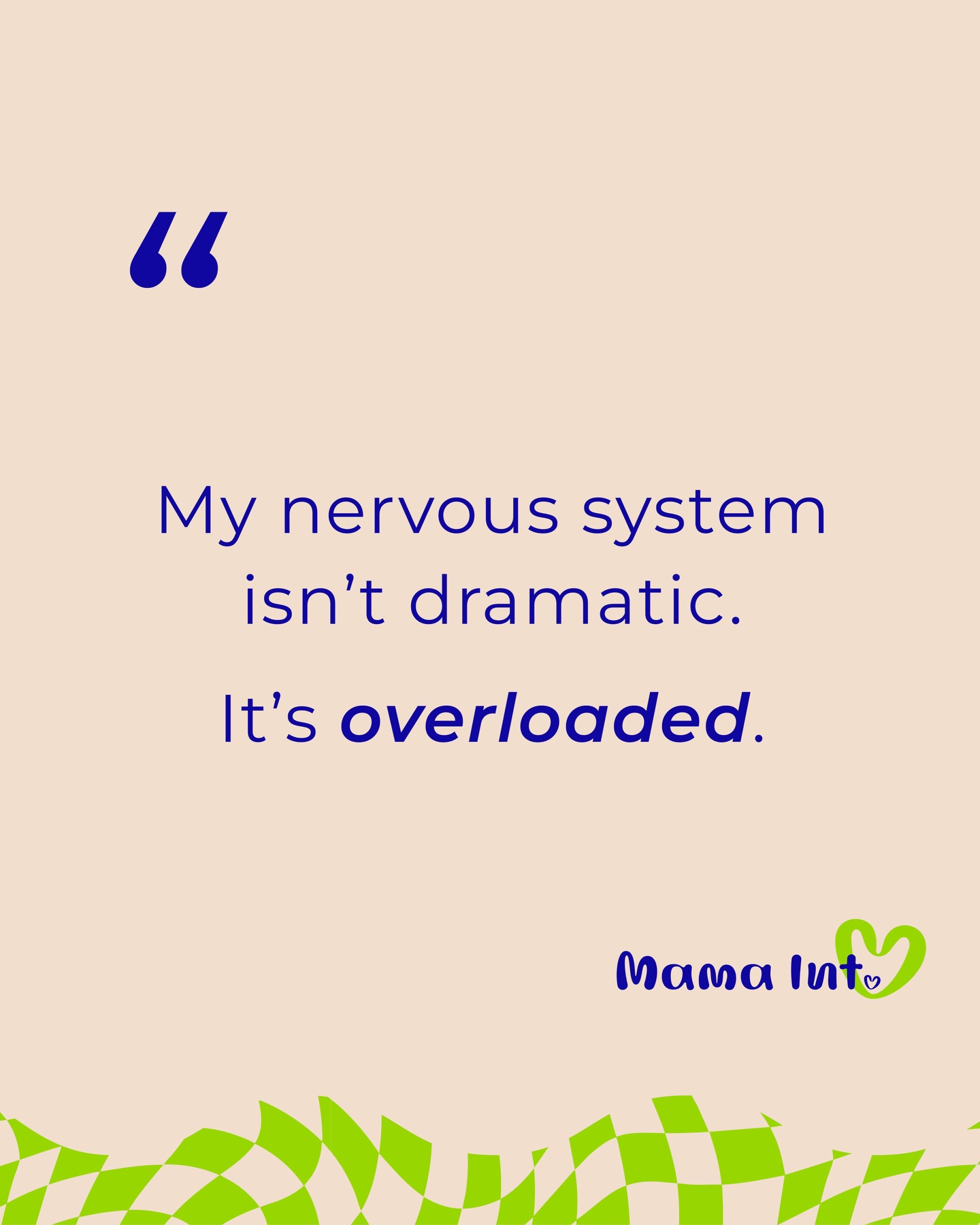 I used to think snapping meant I was “bad at motherhood.”
.
Turns out… it usually means I’ve been stacking stimulation all day like a shaken Coke bottle:
noise ➝ touch ➝ mess ➝ interruptions ➝ more noise ➝ one tiny extra thing ➝ BOOM. 🤯💥
.
If this is you too, I see you.
You’re not broken. You’re overloaded.
.
Full article is live — link in bio.
.
💙💚
Mama Interrupted
