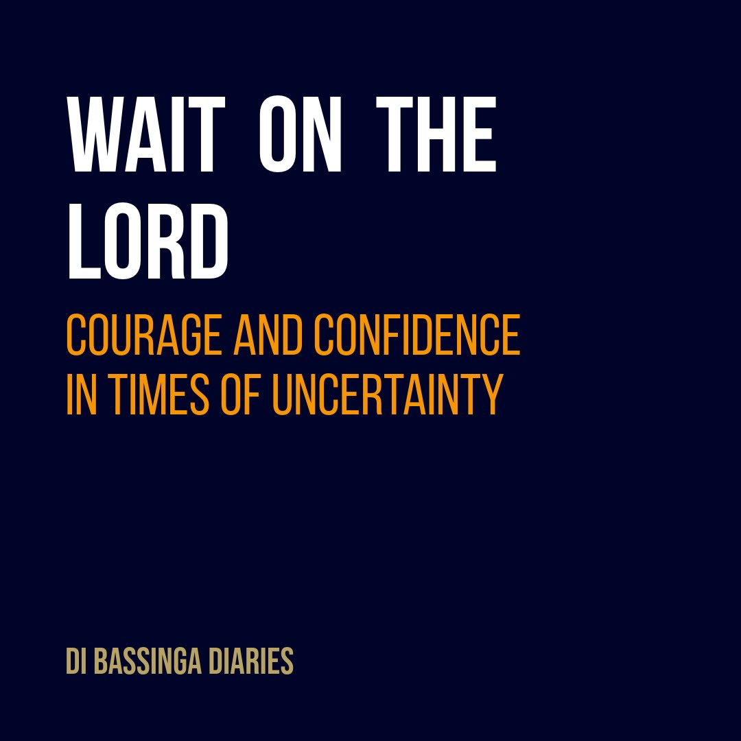 Waiting doesn’t mean God is absent.
It’s often where He’s doing His deepest work.
Psalm 27 reminds us that confidence isn’t found in clarity or control, but in the character of God. When circumstances feel dark, we’re invited not to panic or retreat—but to wait, to trust, and to take courage.
Full reflection now live on Substack.
Be strong. Take courage. Wait on the LORD.
Be Blessed.
