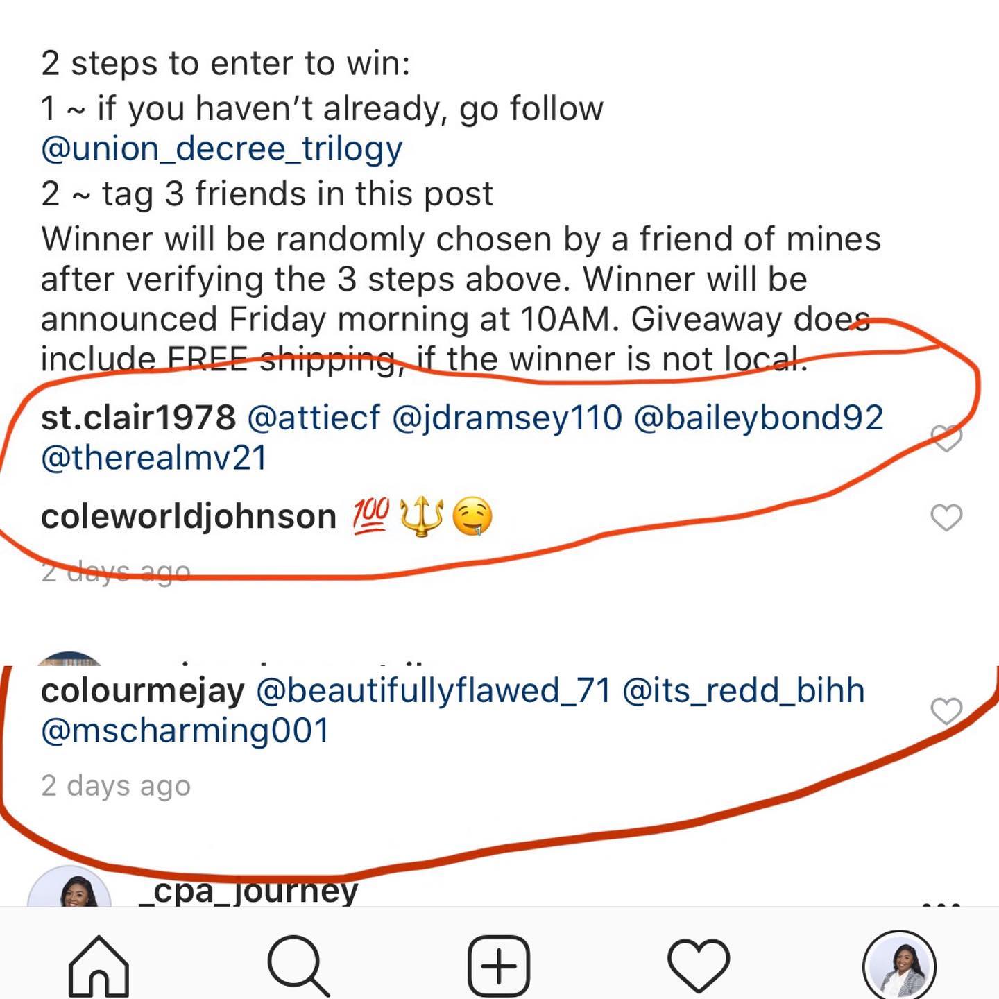 @gm__scholz has RANDOMLY chosen @colourmejay as the winner of the IG Union Decree Book Giveaway! Congratulations 🎈