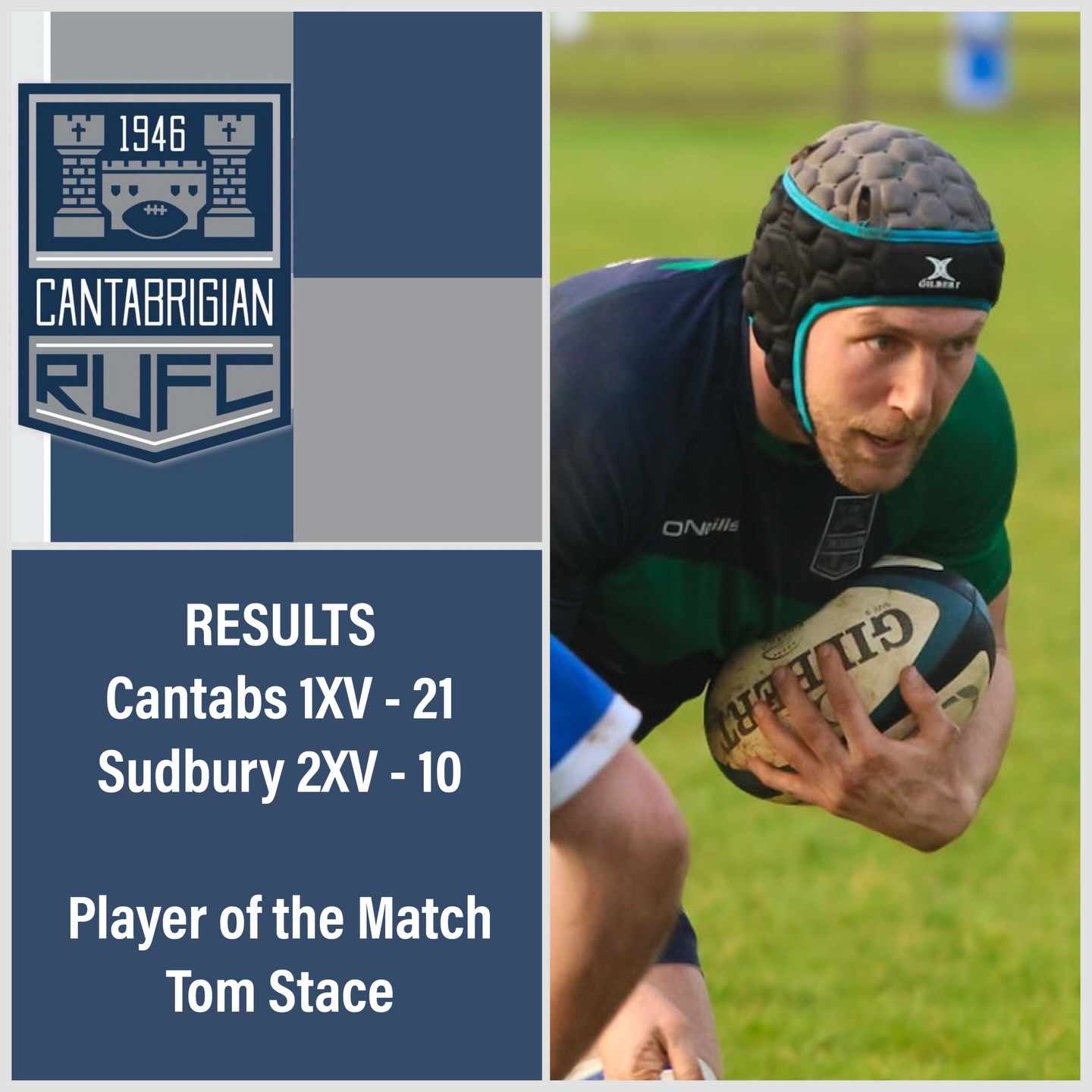 💥RESULTS💥
A superb afternoon of Ladies Day rugby ended in a win for the 1XV!
Thank you to our big crowd of supporters who got behind the lads, making this a fantastic start to 2026 💪🏻
Congratulations to our Player of the Match - Tom Stace @tom.j.stace
📸 @bwsportsphotography
#rugbyunion #cantabsrugby #socialrugbyincambridge #cantabsladiesday #cambridge