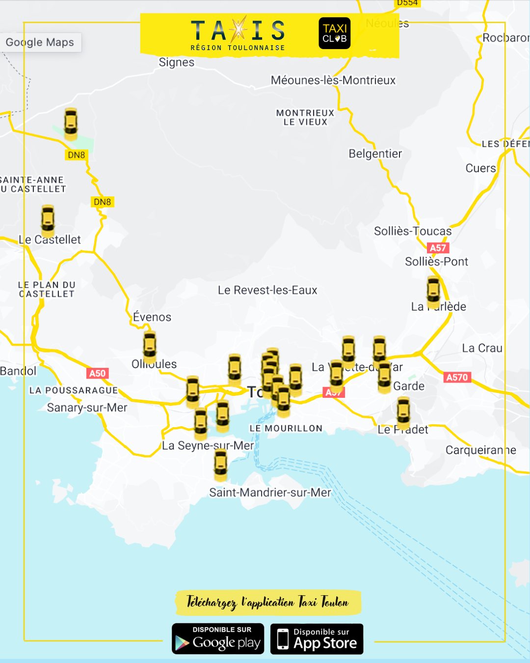 📍🚖 Des taxis toujours à proximité, partout dans l’aire toulonnaise !
Que vous soyez en centre-ville, à la gare, au port, en zone d’activité ou dans les communes environnantes, les stations de taxis de la Région Toulonnaise sont nombreuses et bien réparties pour vous garantir une prise en charge rapide et efficace.
➡️ Besoin d’un taxi à l’arrivée d’un train ?
➡️ Un trajet depuis un quartier animé ou une zone commerciale ?
➡️ Un déplacement de dernière minute en soirée ?
👉 Nos stations sont stratégiquement positionnées pour répondre à vos besoins de mobilité,
de jour comme de nuit.
🚖 Consultez toutes nos stations sur notre site et trouvez celle la plus proche de vous !
📲 Réservez dès maintenant votre course en nous appelant ou via l'application Taxi Club (disponible sur le PlayStore et l'Apple Store).
🚕 Taxis de la région Toulonnaise
📞 04 94 93 51 51
💻 www.taxi-toulon.com
#TaxiToulon83 #StationsTaxi #MobilitéLocale #ToujoursProcheDeVous
