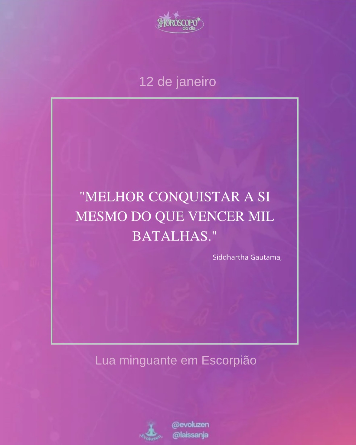 Voltamos… 12 de janeiro! 💫🌟