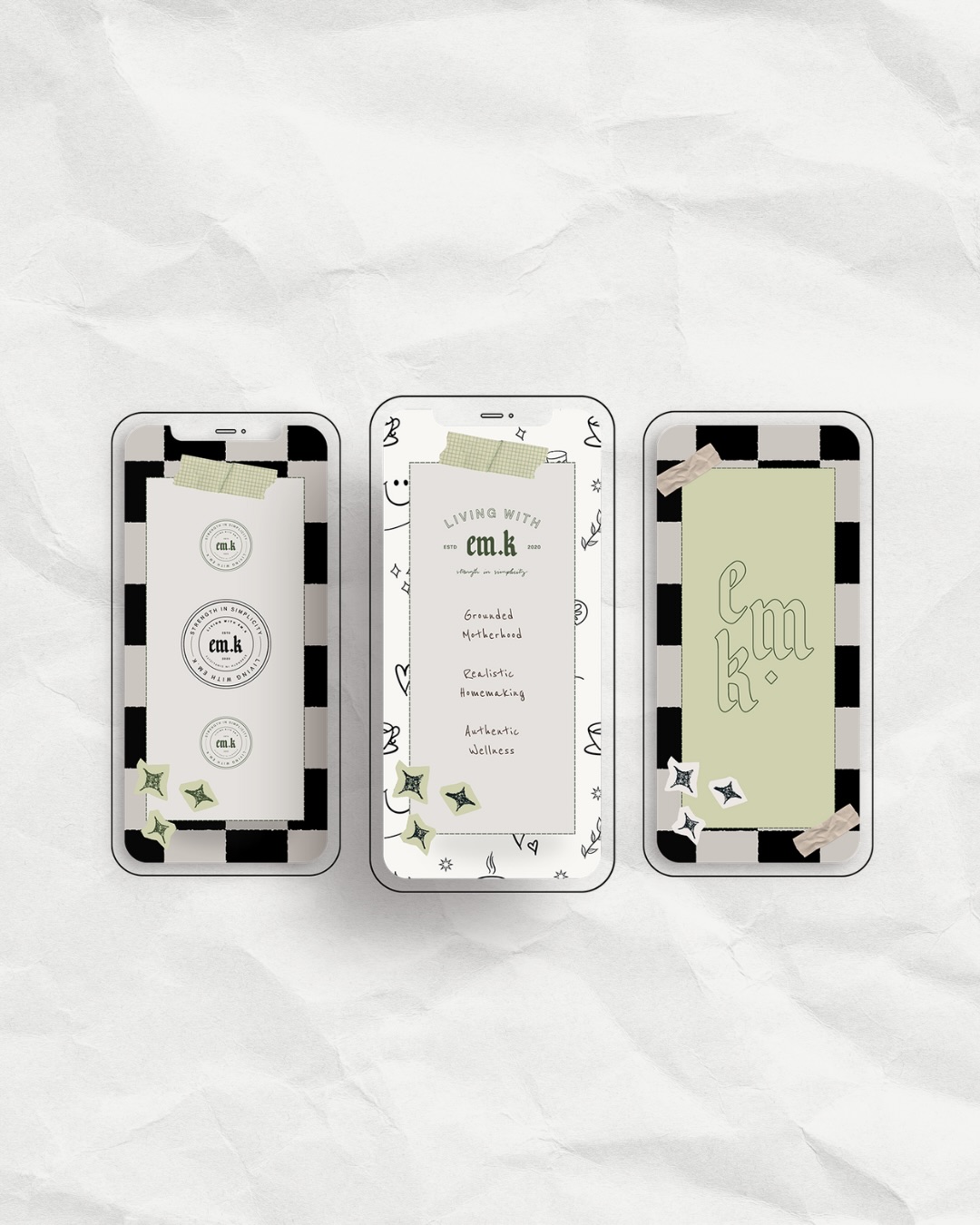 @living.withemk Custom Brand Identity✨
Emily wanted a brand that matched the intention behind her content while still connecting deeply with her audience. She came in with a mix of ideas and styles that resonated with her and we refined them into a cohesive, elevated brand identity that feels authentically her.
Every custom logo and icon was designed with purpose. These details build recognition, trust, and consistency across every platform, which is essential not only for audience connection but for working with brands. A polished, professional brand makes it easier to attract brand deals and show partners exactly who you are and what you stand for.
#contentcreatorbranding #branddesign #branddevelopment