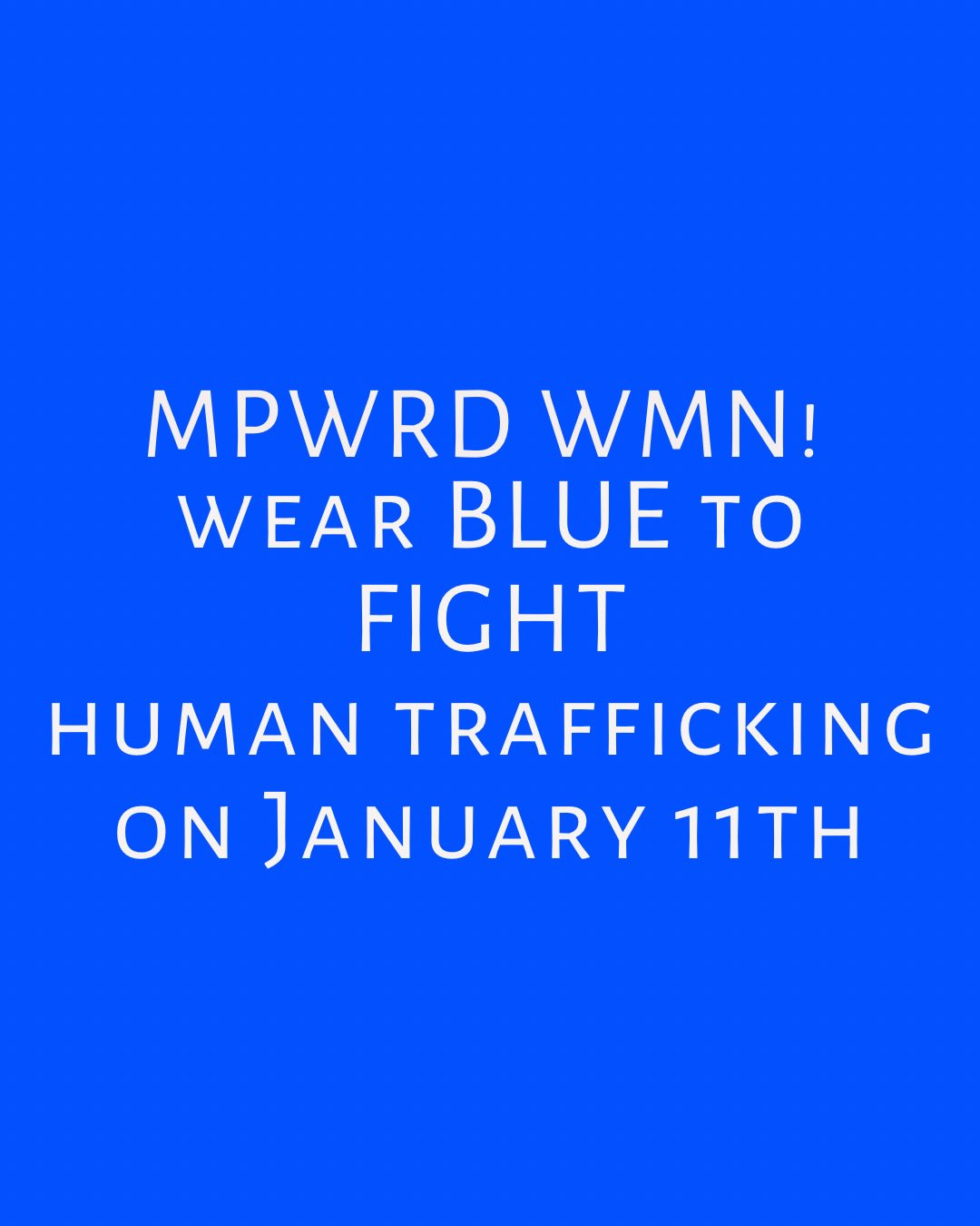 Hey @everyone! Today is Human Trafficking Prevention Day, a/k/a Wear Blue Day!
Wear blue today and update your profile picture on Facebook/share on IG with a message that you stand with survivors, and any of this info that speaks to you.
* Human trafficking happens everywhere, everyday.
* It has many different forms — from forced labor, to sexual exploitation for profit, to child marriage, to people smuggling and kidnapping.
* Call on local officials to prioritize wellbeing, rather than criminalizing survival.
* A lot of kids who are trafficked live at home with their families, who have no idea what’s happening. Others are trafficked BY members of their families.
* Extreme poverty is one of the leading issues that make people vulnerable to exploitation. Other causes include substance abuse, domestic violence, lack of education, and isolation.
I highly recommend the free online training from A21.org. Maybe after completing it, you’ll be inspired to share with your family and your community. KNOWLEDGE IS POWER.
And you know that one of my favorite ways to fight human trafficking is to shop fair trade! Trades of Hope and other members of the Fair Trade Federation are committed to labor practices that put PEOPLE FIRST, creating safe work environments, access to resources, and living wages! https://tradesofhope.com/erikaperson-erikashta2026
Share your selfies and tag me in your posts! 💙💙💙
#humantraffickingawareness #humantraffickingpreventionday #wearblueday #wearblueday2026 #standwithsurvivors