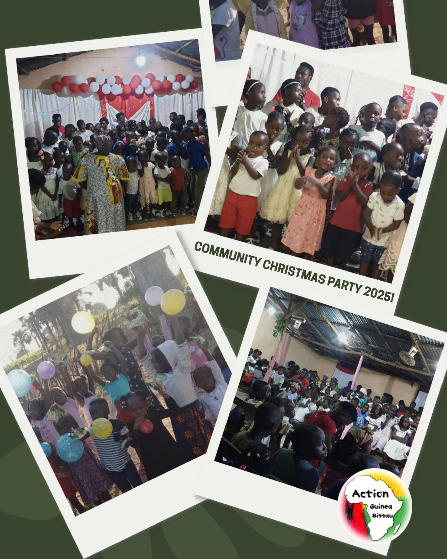 It might be January, but we’re still catching up on some special moments from December 💚
Before the end of the year, our project managers in Guinea-Bissau helped bring Christmas celebrations to communities and villages with food, presents, games, and activities for children and families to enjoy together.
As we step into a new year, we’re grateful to everyone who helps make moments like this possible and so excited for what’s still to come. 🇬🇼✨