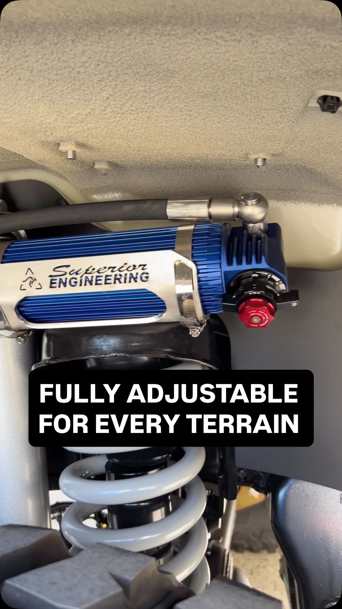 @superior4x4 new 2.5 3-way adjustable shocks are designed to let you tune how your 4WD rides. You can soften things up for daily driving or firm it up when loaded up or hitting rough tracks.
The big 2.5” body and remote reservoir help manage heat and keep the shocks working consistently, even when the vehicle’s heavy or working hard.
If you want suspension that can be set up your way - not just a one-size-fits-all shock - these are a solid option for serious builds.
DM us for fitment and pricing.
#offroadsuspension #gvmupgrade #landcruiser #4wdtouring