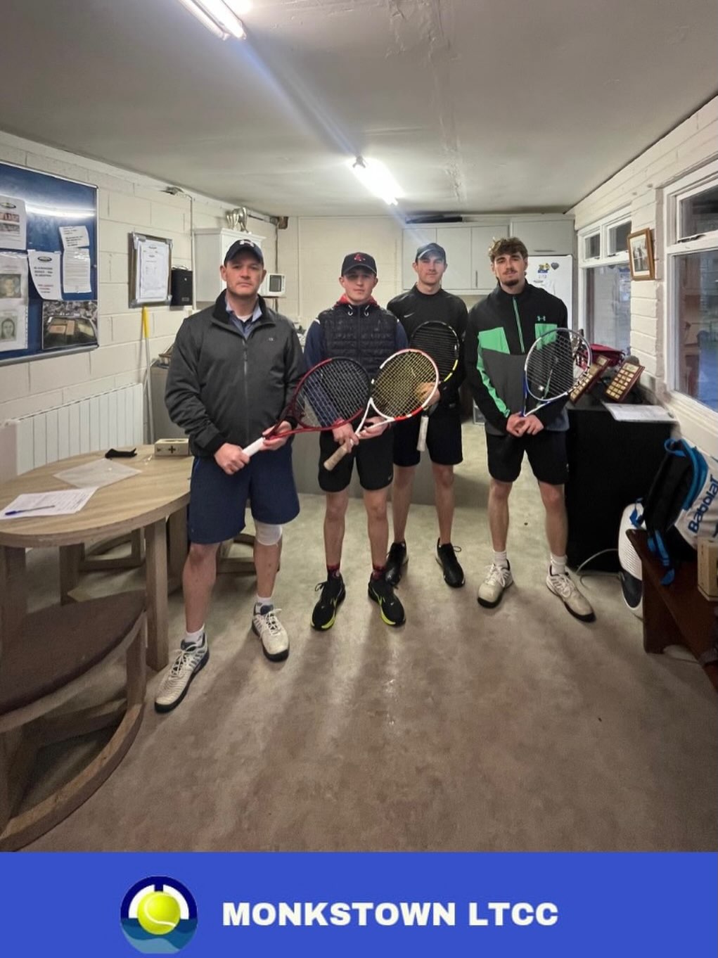 🎾 Winter League update 🎾
Congratulations to our men’s Grade 6 team who have made it to the semi final of phase 1, after a fantastic 4-0 win over Whitechurch at home today. 🎉
Also well done to our mixed Grade 5 team who had a tough battle in the rain today in Douglas but came away with 2-2.
Well done everyone, not easy in these tough conditions! 🌧️