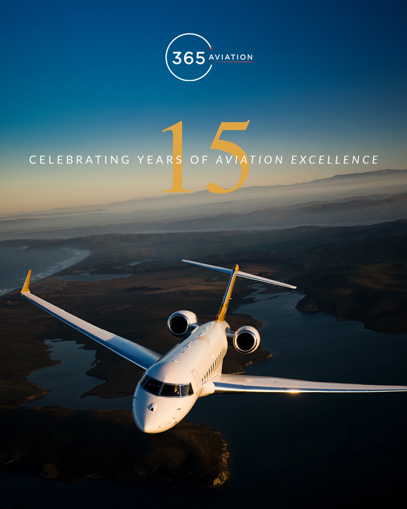 365 Aviation turns 15 today š
For 15 years, weāve proudly delivered reliable aviation solutions backed by expertise you can trust.
A heartfelt thank you to our clients, partners, and team who have been part of this journey.
Hereās to continuing as your trusted partner in the skies! Stay tuned for a special event later this year as we celebrate this milestone āļø
Photograph courtesy of Bombardier Inc.
#365Aviation #PrivateJetCharter #PrivateAviation #BizAv