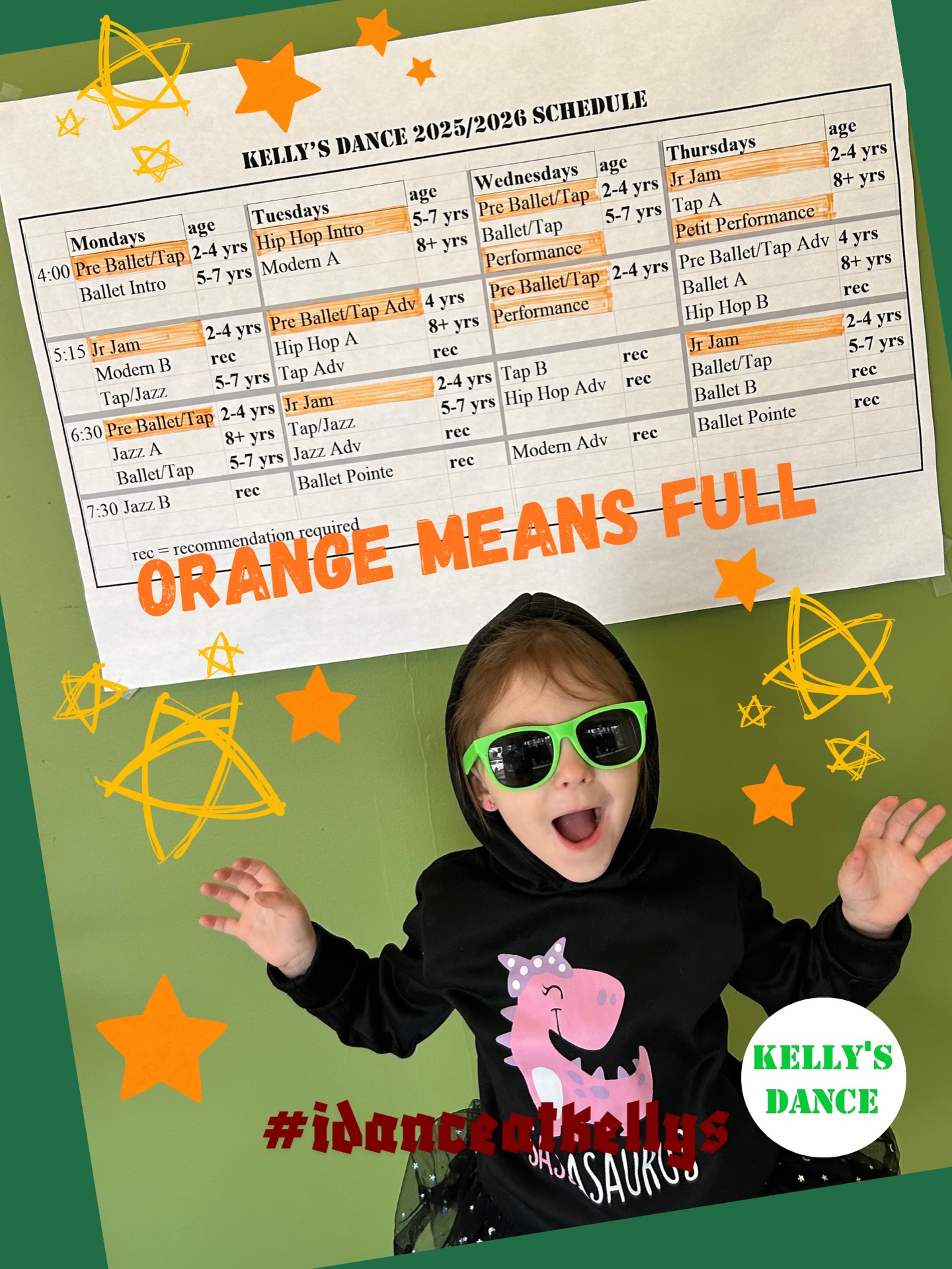 2026 is off to a ROARING good start! So many classes have filled
Recital prep has just started making it the perfect time to stomp in
www.kellysdancesummerville.com
#kellysdance #idanceatkellys #season18 #summervilledancestudio #summervillesc