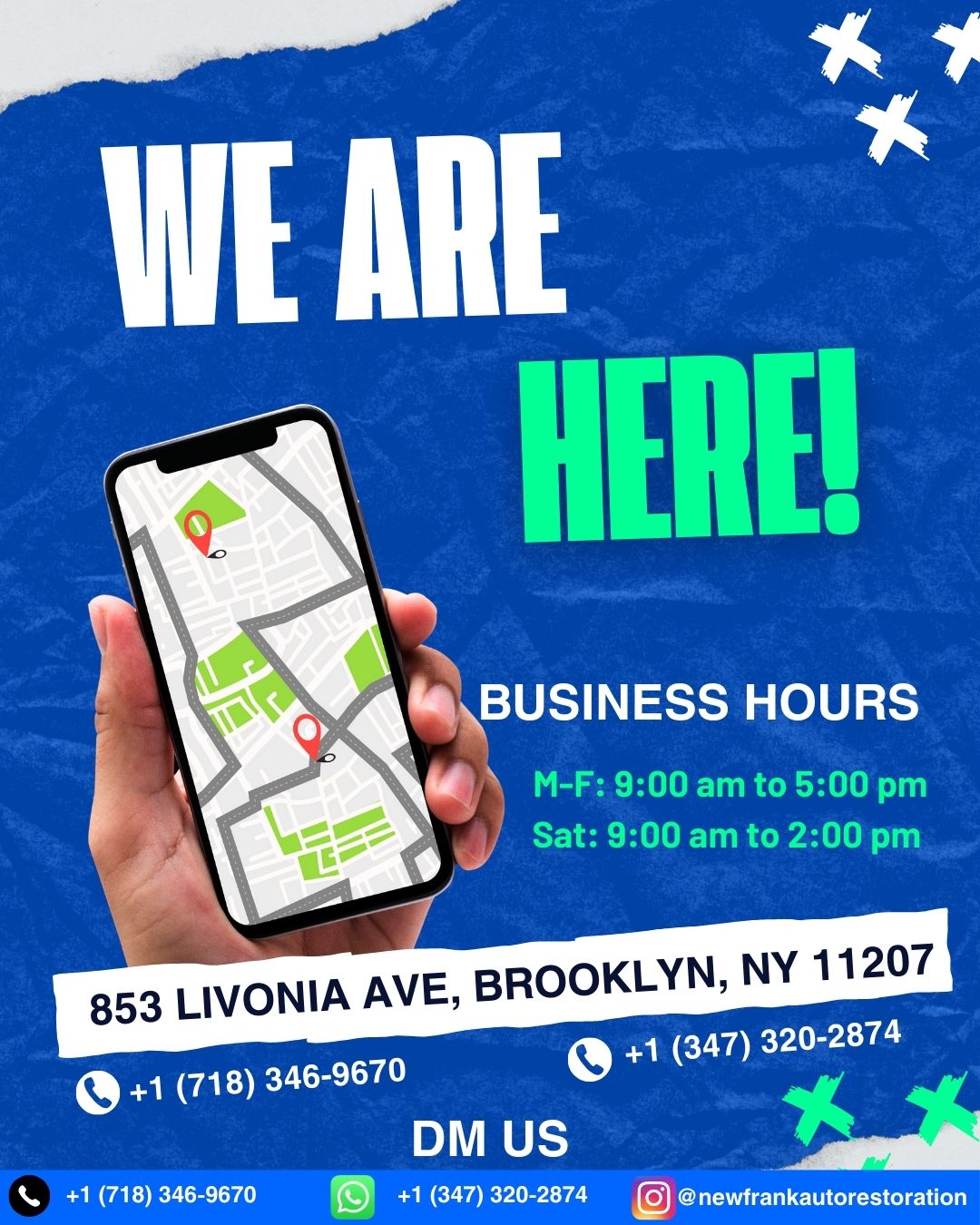 We are waiting for you🙂↕️🙂↕️! Proudly serving Brooklyn, NYC 🗽 #autorepairnyc
#brooklynmechanic
#carrepairbrooklyn
#nycmechanic
#FixMyCar
#CarMaintenanceNYC #rust #rustremover #chassis #rustrepairs
#enginerepair
#brakeservice
#TransmissionRepair
#CarCareExperts #BrooklynAutoRepair
#nyccarfix #nyc #brooklyn
#BrooklynCars
#NewYorkMechanic
#nycautoshop
#localmechanicnyc #SmallBusinessNYC
#SupportLocalNYC
#BrooklynSmallBusiness
#QualityCarService
#reliablemechanic