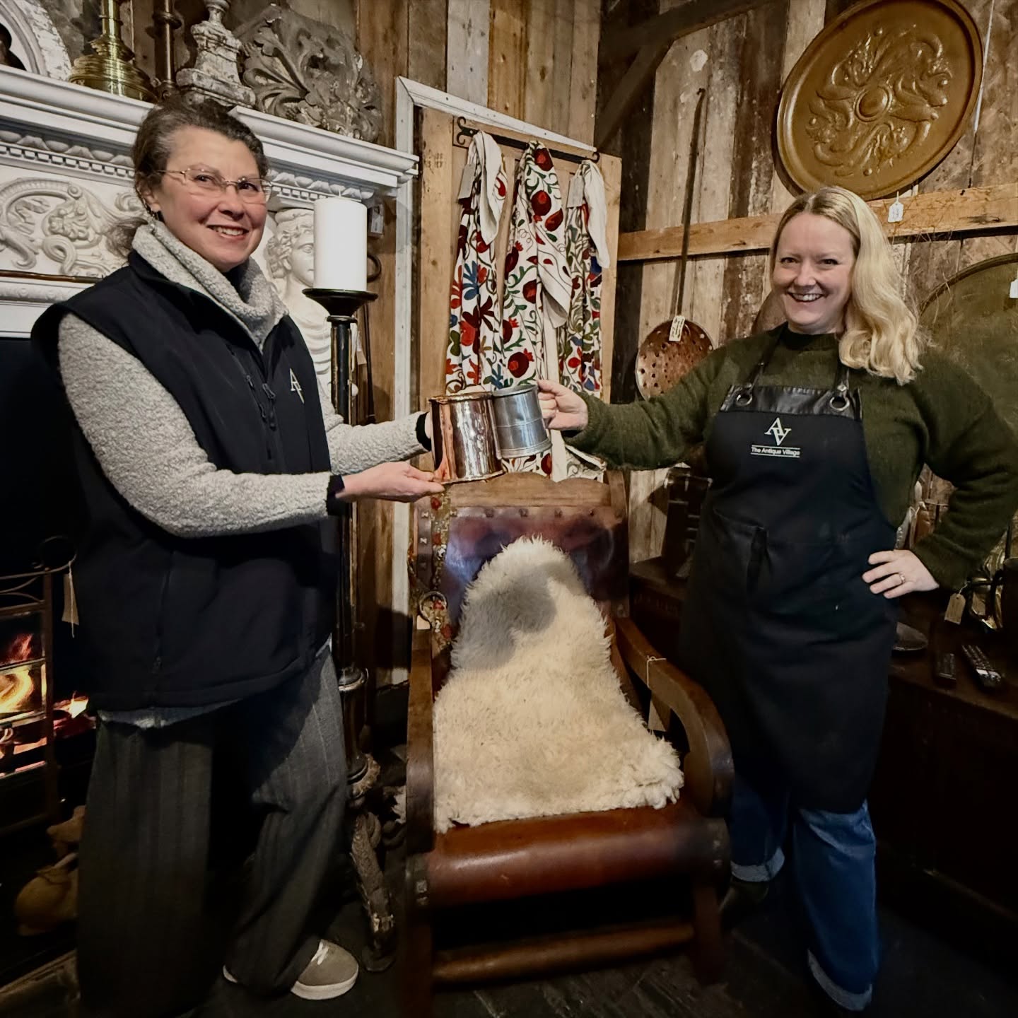 We’re delighted to welcome Valerie to the Antique Village team (pictured here with Jo on the right).
With a great eye for detail and a love for all things vintage, she’s already settling in and getting to know our wonderful dealers and customers.
Next time you’re in, make sure you say hello – she’ll be happy to help you find your next treasure! @theantiquevillagedevon
Open 10-4 Monday to Saturday
#devon #antiques #vintagestyle #interiors #decor teamwork