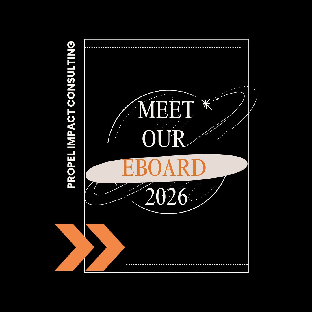 We are so excited to welcome our 2026 Propel Executive Board!! Can’t wait for all the amazing work ahead 🧡🖤