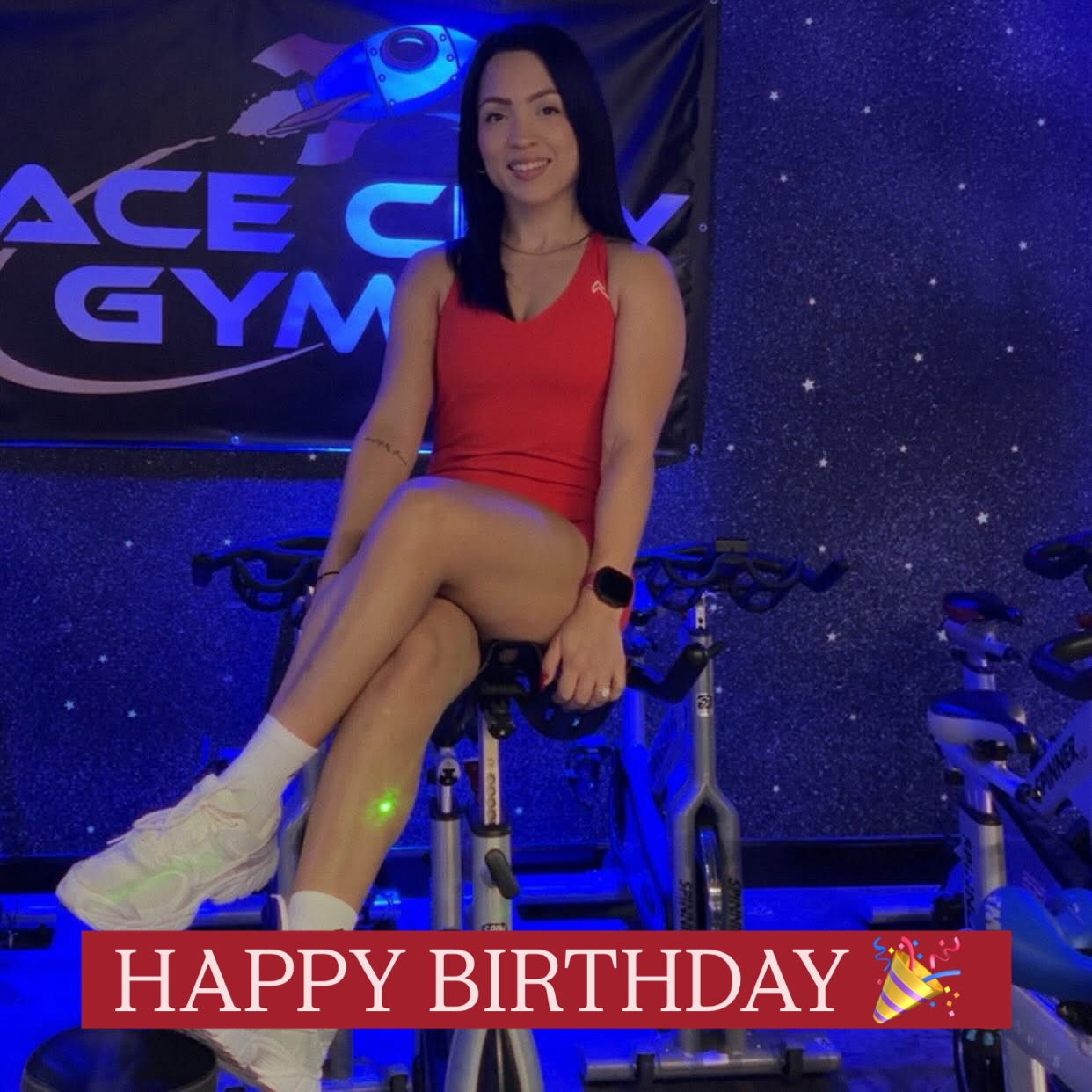Happy birthday to our Spin Instructor @always_ash_lee @aurastudiohtx
Let’s wish her a HBD 🎉
Blessings 🥳