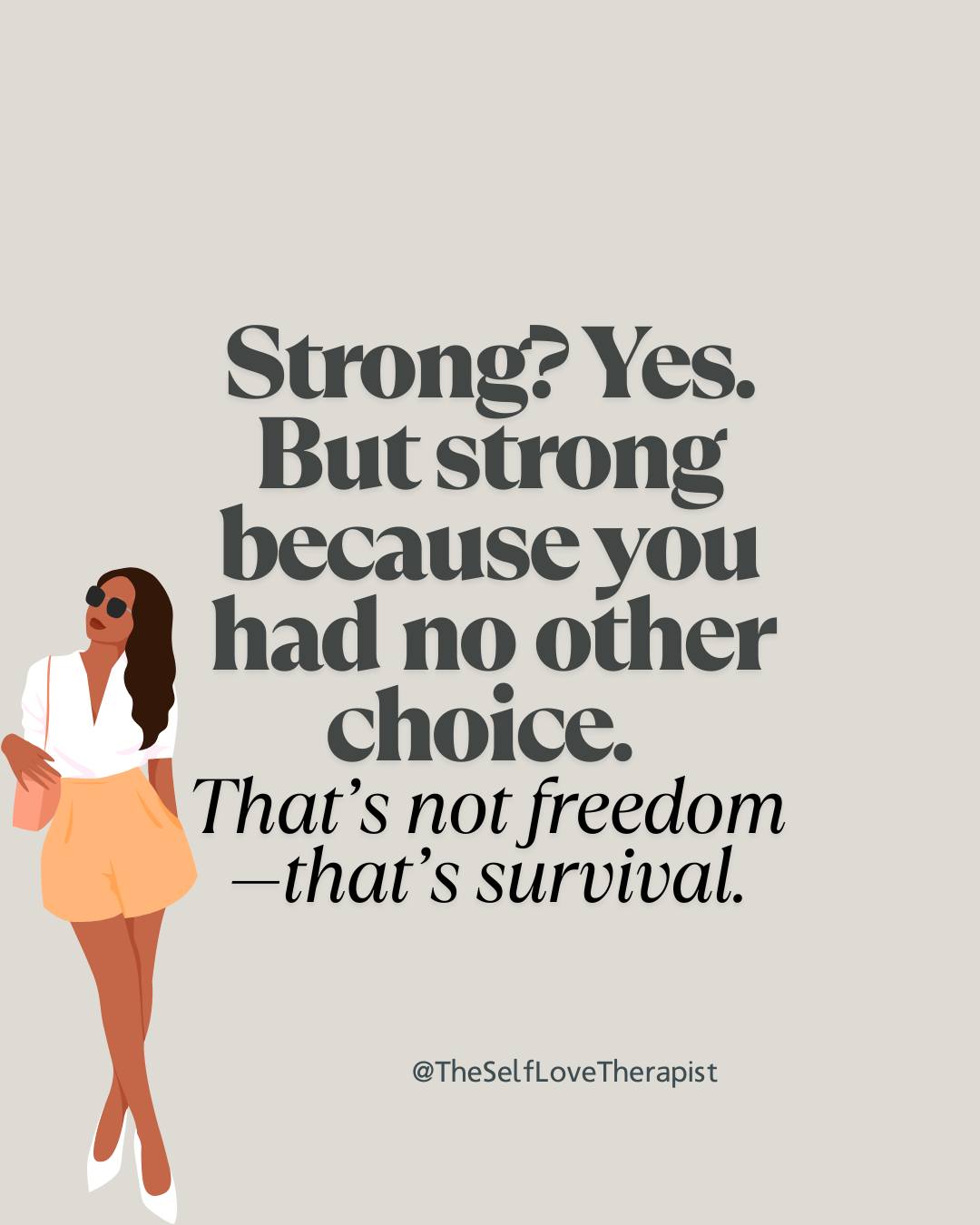 If you grew up in a home, culture, or system where support wasn’t safe or reliable, you learned to do everything yourself. On the outside, it looks like confidence, competence, and resilience. On the inside, it’s often a quiet fear:
🧠 “If I don’t do it, no one will.”
🧠 “Needing help makes me weak.”
🧠 “I can’t rely on anyone without being disappointed.”
Those beliefs are survival strategies. Your nervous system learned them to keep you safe.
Real strength comes from connection, not carrying it all alone. Therapy can help you unlearn the idea that your worth depends on how much you do by yourself. It’s a safe space to practice trust, accept support, and soften without losing yourself.
💛 You don’t have to do life solo anymore. You deserve care, rest, and safe relationships.
💬 What’s one thing you wish felt easier to ask for help with? Drop it in the comments.
📌 Save this if you need the reminder: hyper-independence is survival, not a life sentence.
#HyperIndependence #TraumaHealing #TherapySupport #RelationalTherapy #SafeConnection #EmotionalHealing #ChildhoodTraumaRecovery #BoundariesMatter #TheSelfLoveTherapist