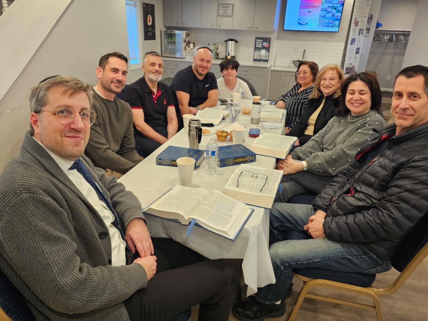 Great time at Bagels & Banter this morning! 🥯☕️