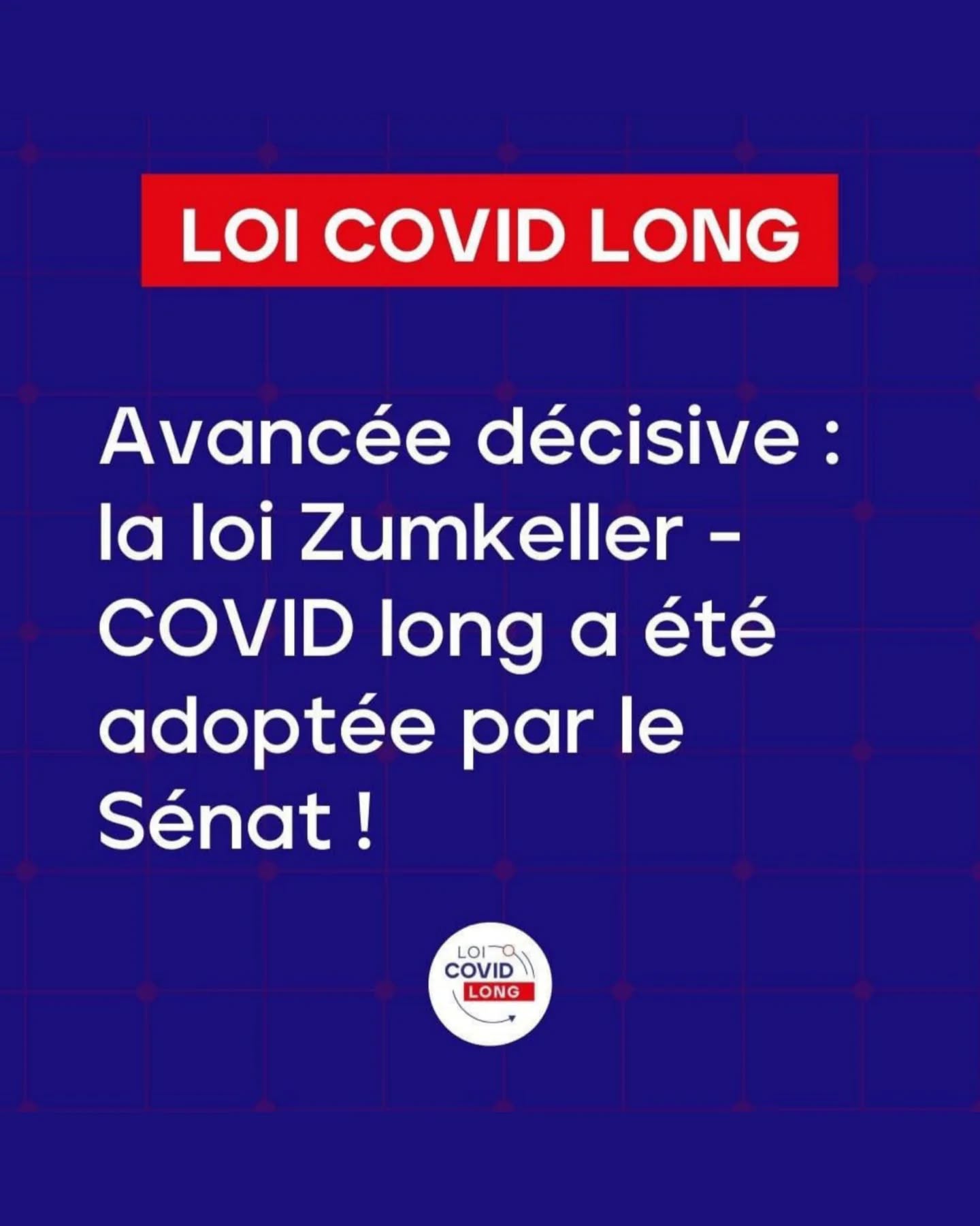 ✅ Covid Long = loi votée
❌ 4 ans plus tard = rien appliqué
Le #CovidLong, apparemment, peut attendre.
Les patients, beaucoup moins !
🔁 Faites circuler !
#ApresJ20 #LoiCovidLong
@stephanie.rist @emmanuelmacron
@gouvernementfr @zumkellerdepute90