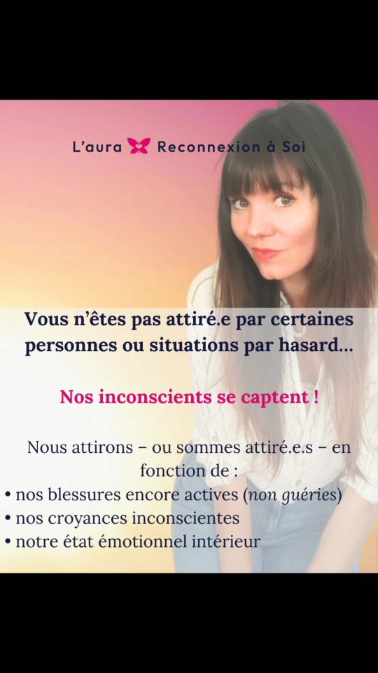 👉 Je vous offre la possibilité de comprendre le fonctionnement de votre inconscient (qui régit 90% de vous) ; d'aller rencontrer en Hypnose votre enfant intérieur et votre part critique (qui manifestent tout dans votre vie) ; et de connaître les bases de la manifestation.
🔥 4 soirs du 02 au 05 février pour mettre de la clarté, de la compréhension, de la conscience et surtout savoir comment reprogrammer en douceur votre inconscient.
Votre inconscient est basé essentiellement sur votre passé et sa principale mission est d'assurer votre survie pas votre bonheur. Il préférera vous maintenir dans un enfer connu que de vous pousser vers un paradis inconnu.
Au programme :
Jour 1 : Comprenez la vérité de votre monde intérieur. Comprenez le fonctionnement de votre inconscient, ses mécanismes profonds.
Pourquoi certains schémas se répètent dans votre vie ?
Jour 2 : Rencontrez votre Enfant Intérieur.e en Hypnose (Hypnose collective)
Votre enfant intérieur.e (ou autrement dit votre part émotionnelle) est la part de vous la plus importante ! Elle manifeste tout dans votre vie. C'est elle qui continue de manifester ses blessures, ses peurs, ses blocages dans votre vie au travers de vos croyances.
Jour 3 : Rencontrez votre EGO pour le pacifier (Hypnose collective)
Votre critique intérieur (EGO), est la part de vous qui assure votre survie. C'est lui qui entretient vos croyances limitantes et l'autosabotage. Sachez le reconnaître, comprenez son fonctionnement...
Jour 4 : Débloquez votre pouvoir de manifestation (présentation)
Comprenez comment fonctionne la manifestation, prenez conscience de votre pouvoir pour manifester ce que vous souhaitez vraiment pour vous.
De la théorie et de la pratique qui va changer considérablement votre regard sur vous-même et votre réalité.
👉 Inscrivez-vous dès maintenant :
https://guerdet-laura.systeme.io/inscription
(Lien en bio)
À très vite,
Laura
Thérapeute & Guide Intuitive
#enfantinterieur #ego #inconscient #evenementoffert #HypnoseTransformative #hypnose #Blessuresdelenfance #emotions #guerison #manifestation #paixintérieure #transformation