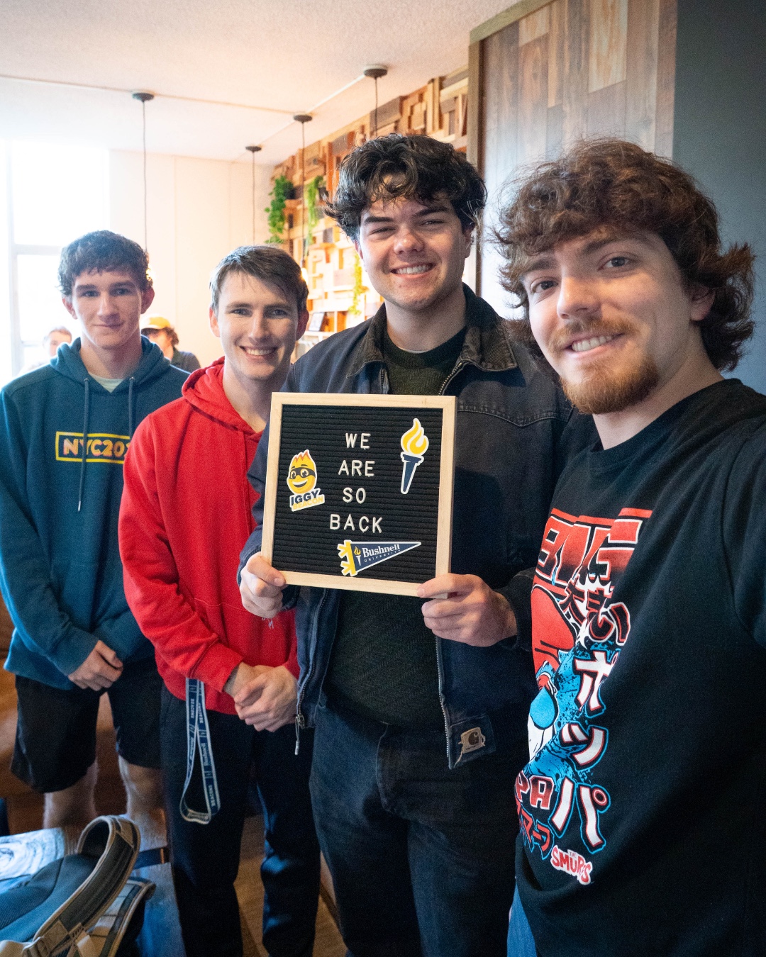 New semester, same community. We are so back for spring! 💙💛