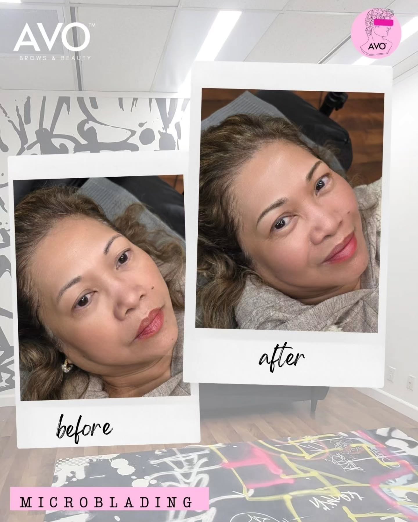 Your brows—just better.
This is what natural permanent makeup looks like. The shape is guided by what she already had, and the color is custom-blended to enhance her natural tones—never overpowering, never fake. Soft, balanced, and effortless, exactly how brows are meant to look.
If you want brows that refine your features without screaming “I got my brows done,” this is for you.
Book your consultation now and wake up with brows that look like your own—on their best day.