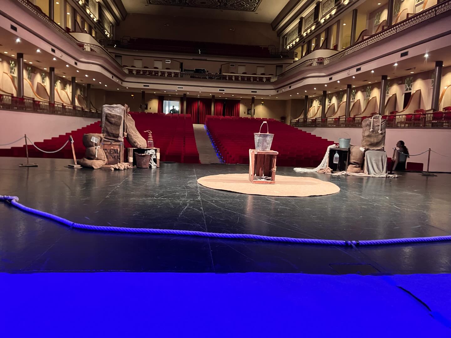 Avui sessió relaxada de teatre a @figueresaescena_ ! Gràcies per tenir-nos en compte i fer adaptacions! hem pogut passar una molt bona estona! @txema.munoz @apropacultura @dsocialscat @dipsalut @ajfigueres