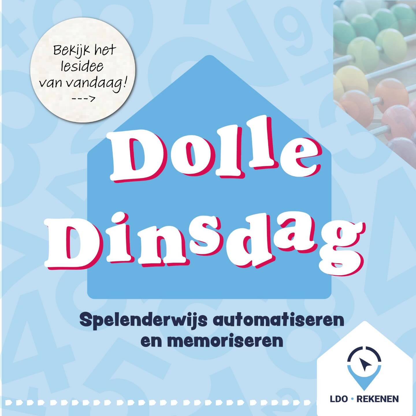 Dolle Dinsdag rekenlesidee Levend Memory โ leerlingen oefenen spelenderwijs automatiseren en memoriseren met een actieve rekenwerkvorm voor groep 3 t/m 8
Spelenderwijs automatiseren tijdens #DolleDinsdag ๐
Met Levend Memory oefenen leerlingen rekenen in beweging โ zonder materiaal!
๐ Link in bio
#rekenlesidee #automatiseren #basisonderwijs #groep3 groep8 kidslearning