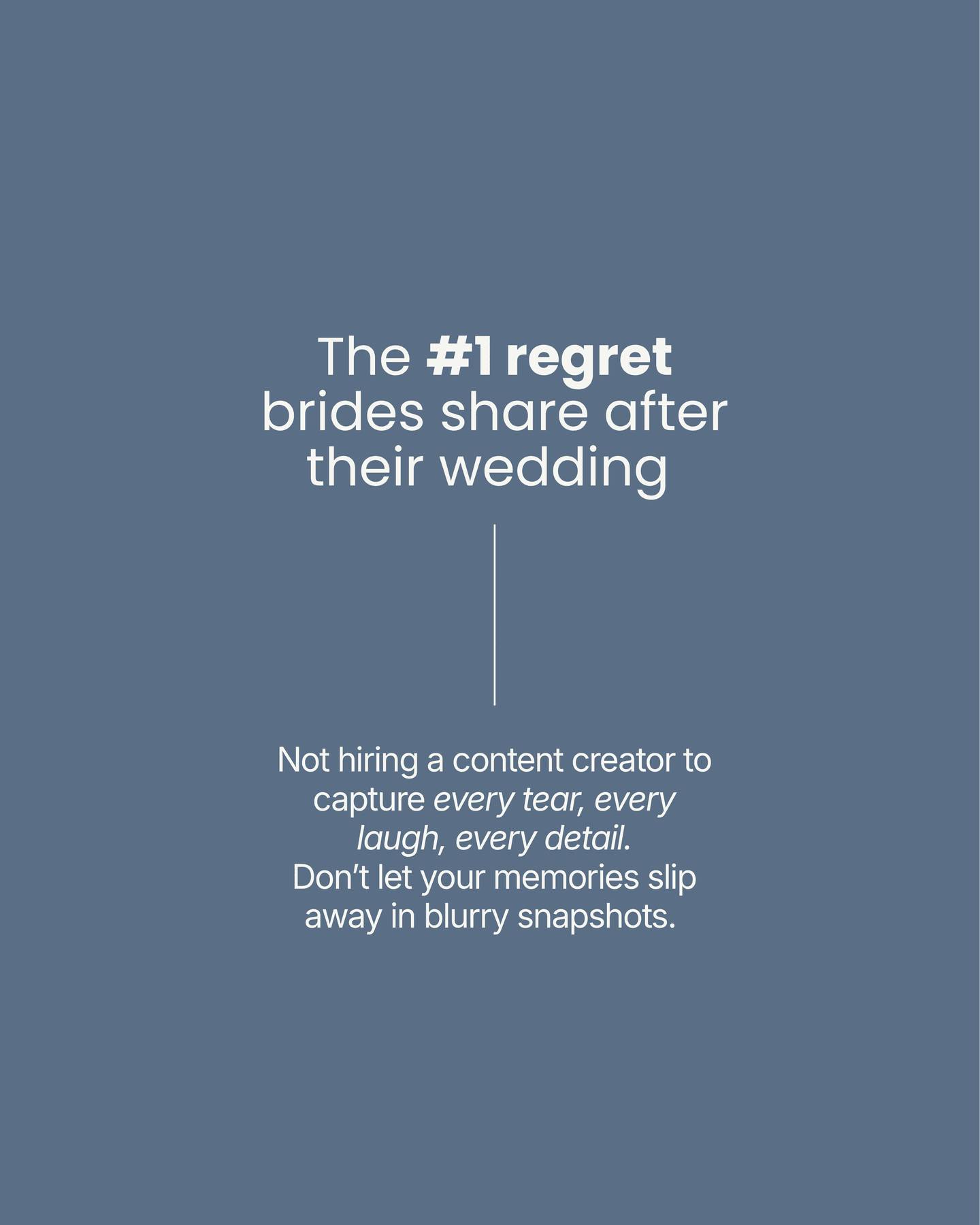 Weddings are emotional. Busy. Full.
You plan for the big moments, but it is the in between that stays with you. And those moments deserve to be captured too.
For brides who want more than a highlight reel and more flexibility than traditional videography, content creation offers another path. One that gives you hours of footage, multiple videos, and something you can revisit whenever you want.
Sometimes the best choice is not the most expensive one.
It is the one that fits your life and your priorities.