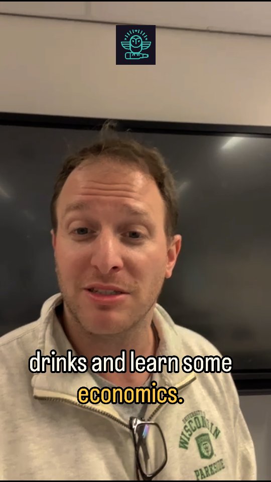 Ever feel like there is never enough time, money, or energy?
Imagine sitting at a bar with 12 of history’s smartest economists to solve exactly that. 🍺🧠
On Sunday, Jan 18, Economist @justin.santori is joining us to tackle the problem of Scarcity.
We are going to look at how the greatest economic minds in history would handle your daily resources - and how their theories can help you make better decisions for your own life.
Justin is the antidote to that dusty professor you slept through their lectures in college. He strips away the jargon and boring graphs to serve up 200 years of economic theory like a good story at your favorite bar.
The Details:
📅 Sunday, Jan 18
📍 @viceversa020th
🎟️ Tickets are moving. Link in bio or via www.thinkanddrink.nl
👇 Send this to the smartest friend you know (and tell them you need a drink).
#ThinkAndDrink #Economics #AmsterdamEvents #BehavioralEconomics #AmsterdamLife