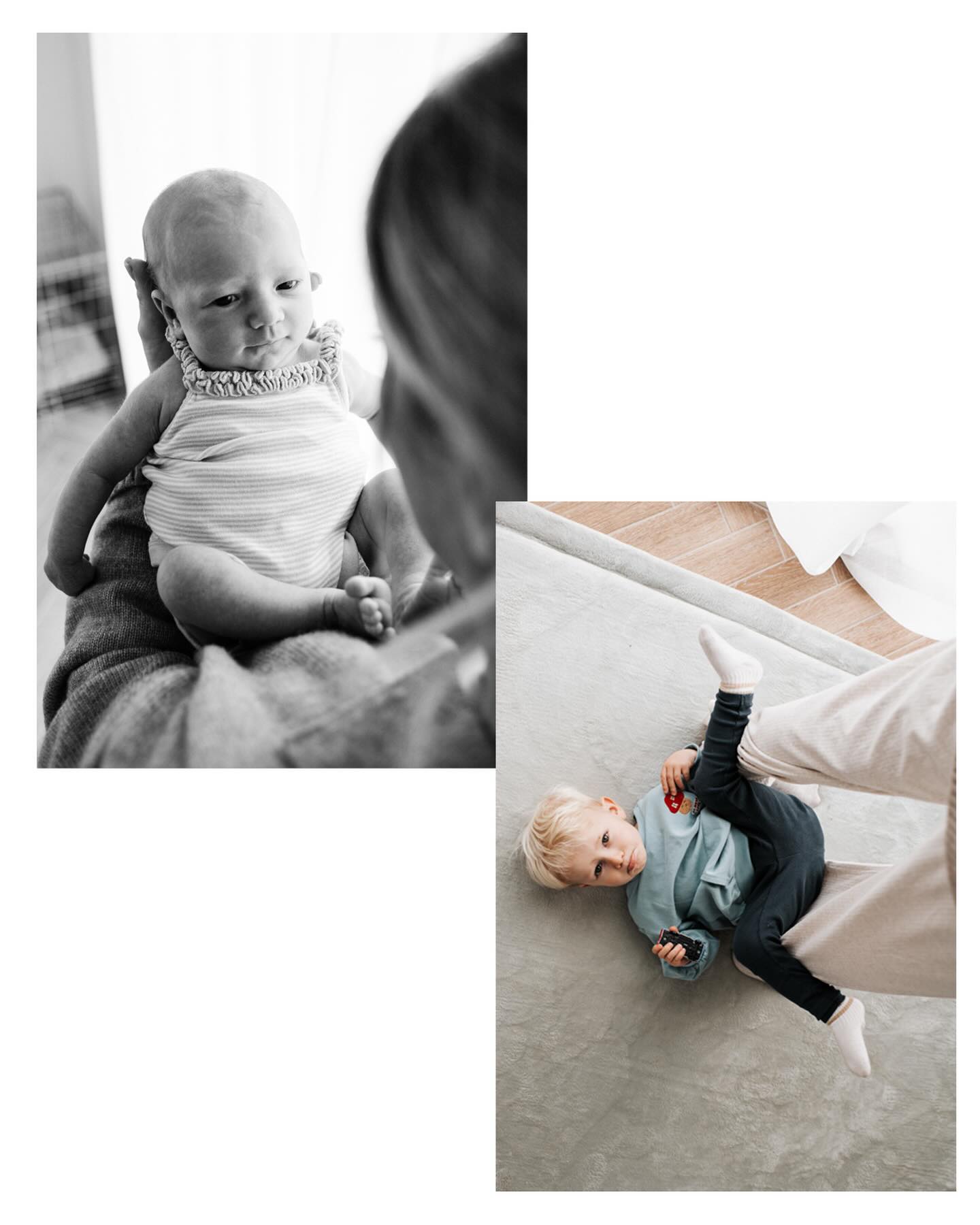 If you’re expecting your second (or third, or more) baby and you’ve got a toddler at home, you might be wondering how a newborn shoot will work with an energetic little one underfoot.
It’s a valid question because your toddler will probably have a bigger say in how the shoot goes than your newborn will.
Some toddlers take it in their stride, others have a meltdown and others do a bit of both. All of this is normal ♥️
There are things you can do to help the shoot go smoothly the most important being to go with the flow. When little ones sense there’s no pressure, no expectation for them to cooperate, something shifts. They relax a bit. And that’s when the magic happens ♥️
The pics above are different angles of the same moment 🙃
See my blog post for things you can do to help a newborn and toddler shoot run smoothly - link in bio ♥️