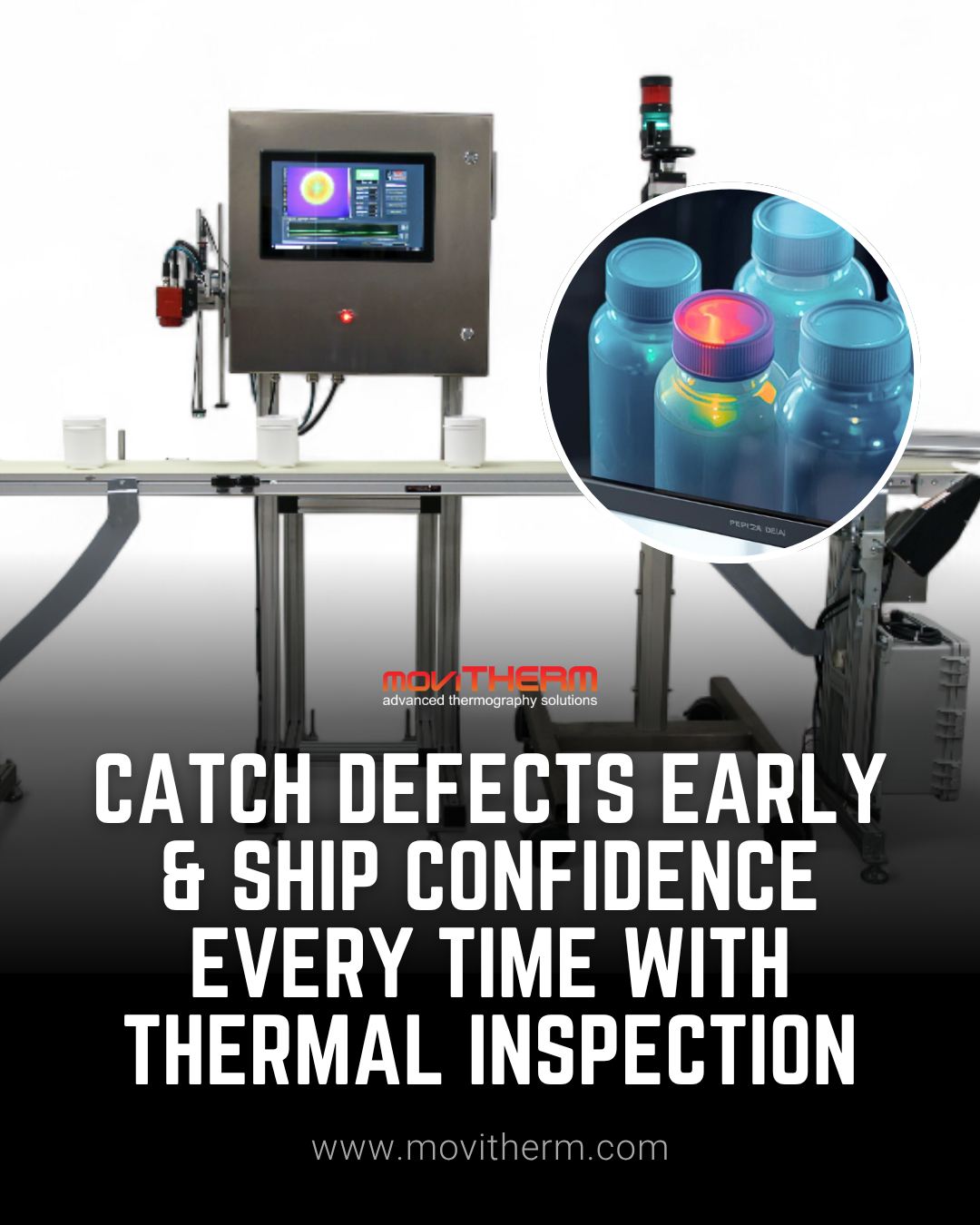 Confidence doesn’t come from guessing it comes from knowing.
Thermal inspection lets you catch seal defects early, before they turn into recalls, contamination, or lost product. No delays. No surprises.
Just real-time insight that helps you ship with certainty every time.
Because when quality is on the line, early detection is everything.
Learn more : https://zurl.co/Ht02j
#ThermalInspection #SealInspection #ThermalMonitoring #SealIntegrity #QA #QualityAssurance #QualityControl #PharmaManufacturing #InlineInspection #HeatSeal #InductionSeal #FlirA6301