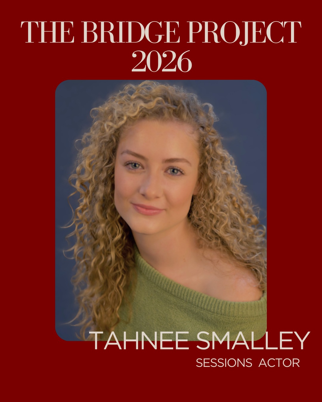 INTRODUCING THE BRIDGE PROJECT 2026.
We are excited to welcome Tahnee Smalley back for her second year with The Bridge Project and her first year of Sessions training. Last year, Tahnee appeared in 2 productions with the company as Nicole in THE ASSIGNMENT and appeared in her first Shakespeare Under the Stars, CAESAR.
#thebridgeproject
Headshot by Chrissy Maguire
TheatreiNQ is proudly supported by the Queensland Government through Arts Queensland and the Townsville City Council through the Community Grants Program.