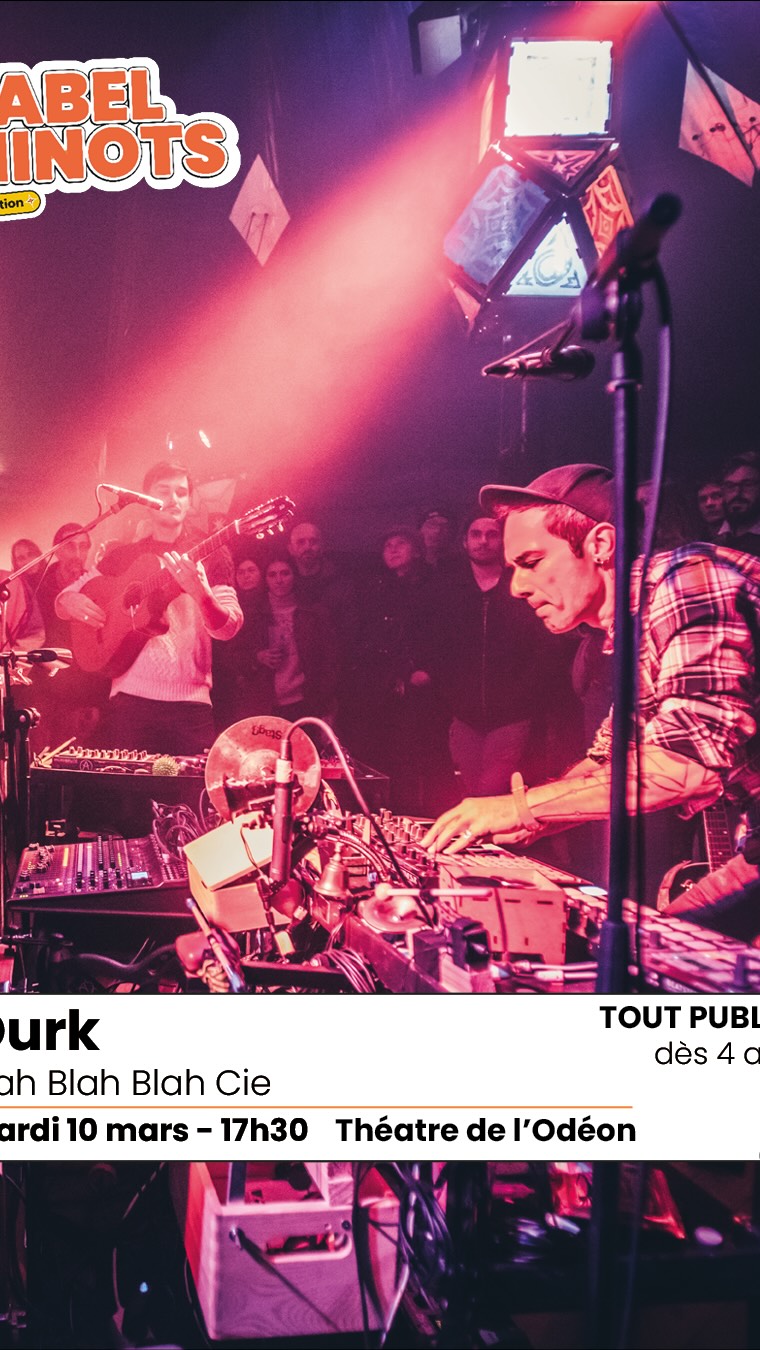 OURK ‧ @blahblahblahcie 🌴
Avec ses métissages musicaux, du krautrock à l’électro, du rock’n’roll à la cumbia, ce concert est une invitation aux voyages. Ourk embarque petit·es et grand·es le temps d’un concert joyeux et dansant.
On passe de la boite à rythme à la batterie, de la basse à la guitare électrique, alors qu’interviennent le charango (instrument à cordes bolivien) ou le dobro.
La richesse des propositions rythmiques et mélodiques (inspirée du mouvement tropicaliste brésilien) mais aussi visuelles (accentuée par la grande proximité des musiciens car nous sommes installé·e·s tout autour d’eux) fait d’OURK une expérience à partager : en famille, à l’école, entre ami·es, et ce, quel que soit l’âge des spectateurices.
Une invitation à la fête ! Dépaysement garanti.
🙌 mardi 10 mars à 17h30 I Théâtre de l’Odéon @opera_marseille
🎫 lien en bio
