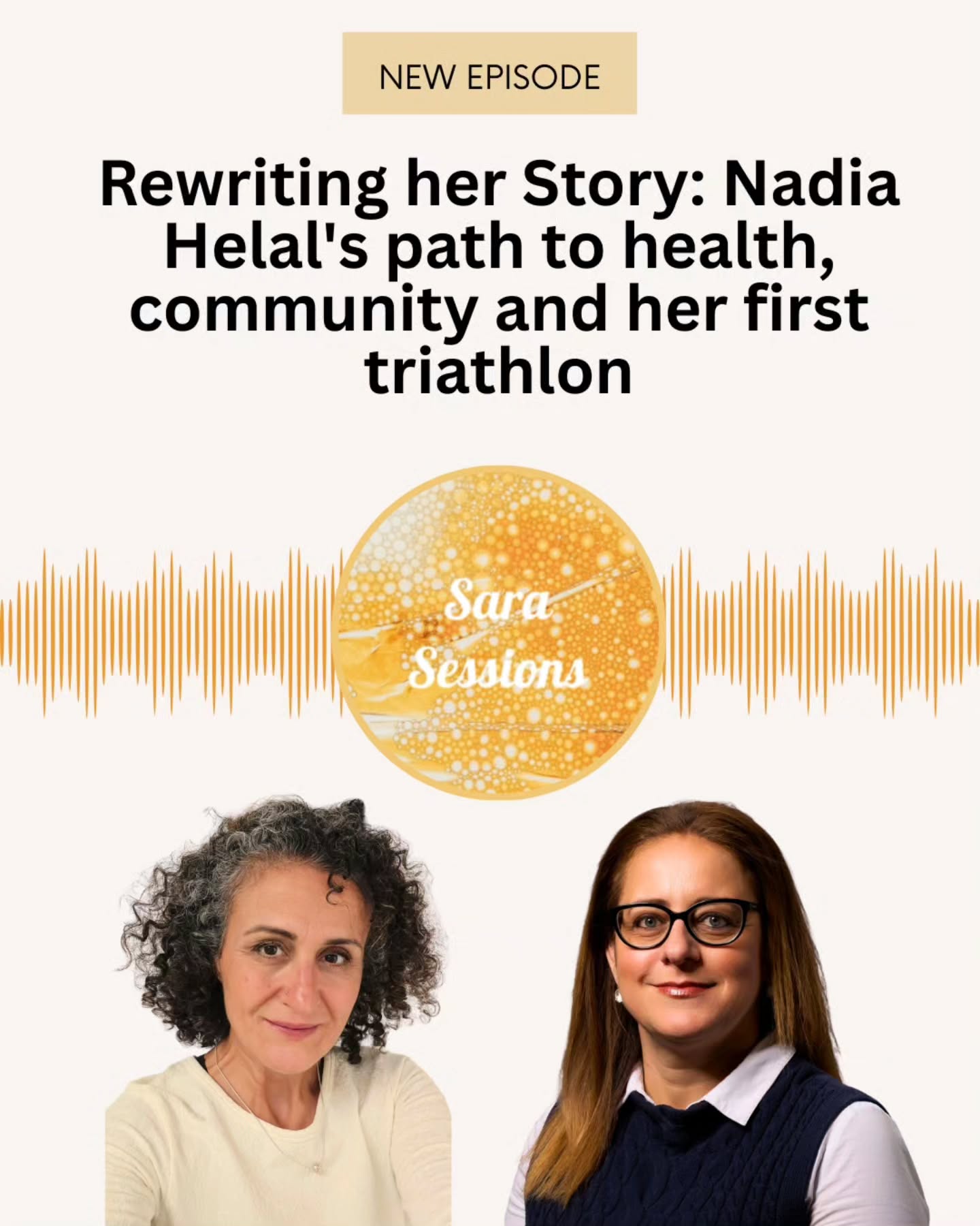 Sarasessions is a podcast with stories of everyday heroes that keep us inspired and remind us that anything is possible. Heart centered conversation with science and spirit intertwined within the conversation.
@nomadnadia
Took on an experience of a lifetime that most of us wouldn't even fathom thinking of. The Escape from Alcatraz Olympic traiathlon in SanFrancisco. Check it out on Spotify , Apple podcats or You Tube music.
Like, leave a comment, share and let us what came through for you.
https://open.spotify.com/episode/0VFg26N7YHoBscRnGgzZ4E?si=c48i_8ckQ1SyOdhpTR7XBw
