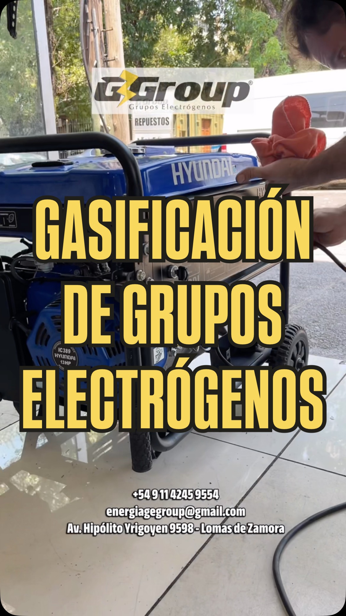 ⚡️Gasificación de grupos electrógenos ⚡️
¿Tenés un equipo a nafta y querés reducir costos de combustible y ganar confiabilidad?
En GGroup realizamos la gasificación profesional de grupos electrógenos, adaptando el sistema para que funcione a gas de forma segura y eficiente.
👉 Traes tu equipo a nuestro taller
👉 Evaluamos motor, potencia y uso
👉 Instalamos el sistema de gasificación
👉Te realizamos el Service
👉 Ajustamos y probamos el equipo bajo carga real
No lo dudes más, GGroup - energía segura siempre ⚡️
📱+54 9 11 4245 9554
📩energiagegroup@gmail.com
📍Av. Hipólito Yrigoyen 9598 - Lomas de Zamora
#gruposelectrógenos #energíaconfiable #grupoelectrógeno #energíasininterrupciones #energíafiable