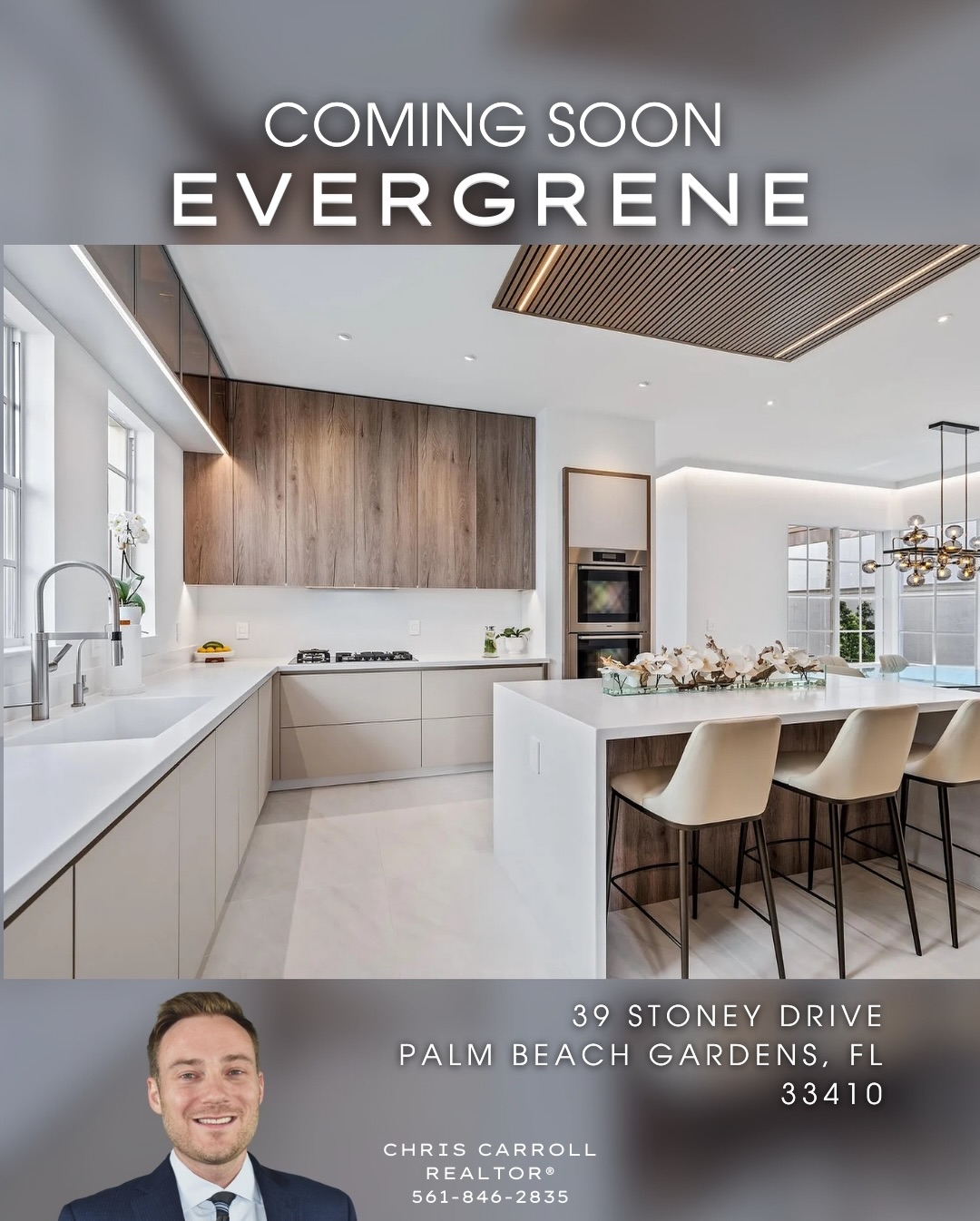 ✨ 𝗖𝗢𝗠𝗜𝗡𝗚 𝗦𝗢𝗢𝗡 to Evergrene ✨
Turnkey. Fully furnished. European designed.
This ultra-modern Palm Beach Gardens residence has been completely renovated with Italian-sourced finishes, Miele appliances, smart home features, spa-inspired baths, and professionally designed outdoor lighting. Every detail has been curated for a refined, effortless living experience.
Set within the guard-gated community of Evergrene with resort-style amenities and minutes to beaches, dining, shopping, golf, PBI Airport, and Brightline. Homes like this rarely come to market.
A home like this deserves a closer look. Experience it beyond the photos 📲 561-846-2835
🌐 carrollrealtygroup.com
📍 39 Stoney Drive | Evergrene
🌴 Palm Beach Gardens, FL
@illustrated_jupiter_east @illustratedproperties
#ComingSoon #EvergreneHomes #PalmBeachGardens #LuxuryHomesFlorida #TurnkeyLiving #DesignerHome #ResortStyleLiving #GatedCommunityLiving #SouthFloridaLuxury #PalmBeachGardensHomes