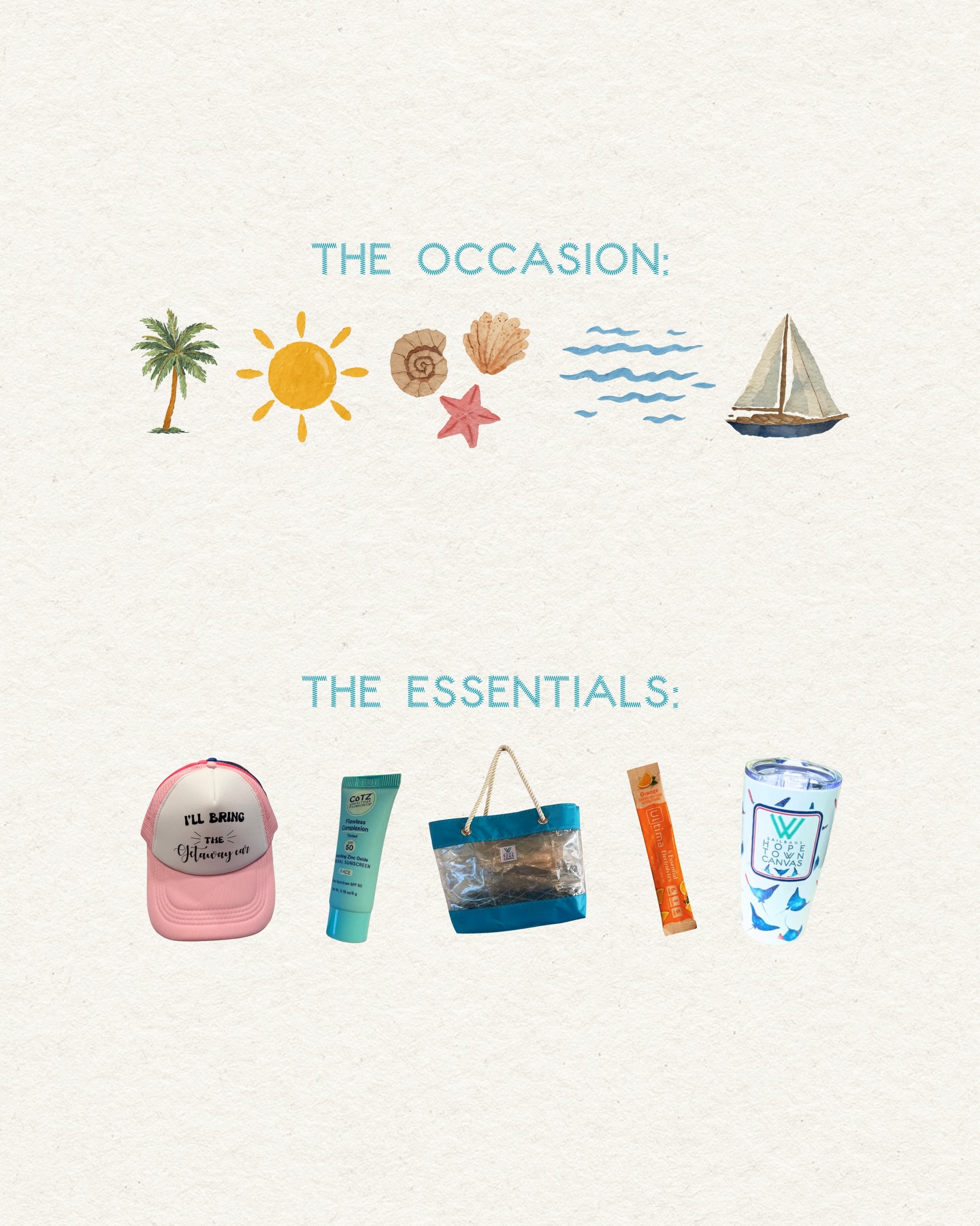 Our favorite kind of days 🧜🏼♀️🌴🌊
Shop essentials at Hope Town Canvas & The Sandbank.