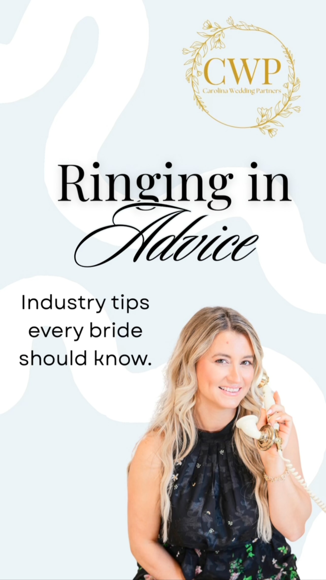 In this episode of Ringing in Advice, Alyssa of @happiesthourmobilebartender shares her expert tips for creating a bar experience your guests will rave about long after the last toast 🥂✨
Known for her seamless service, thoughtful menu design, and calm, professional presence, Alyssa brings more than just cocktails to your wedding day — she brings confidence, flow, and a celebration that feels effortless and elevated 🩵
From signature drinks that tell your story to service that keeps the night moving smoothly, Happiest Hour knows how to turn your bar into a true guest experience 🍹🍸🍷
Comment “directory” below to learn more about Happiest Hour and the other amazing vendors hosted in our community ✨