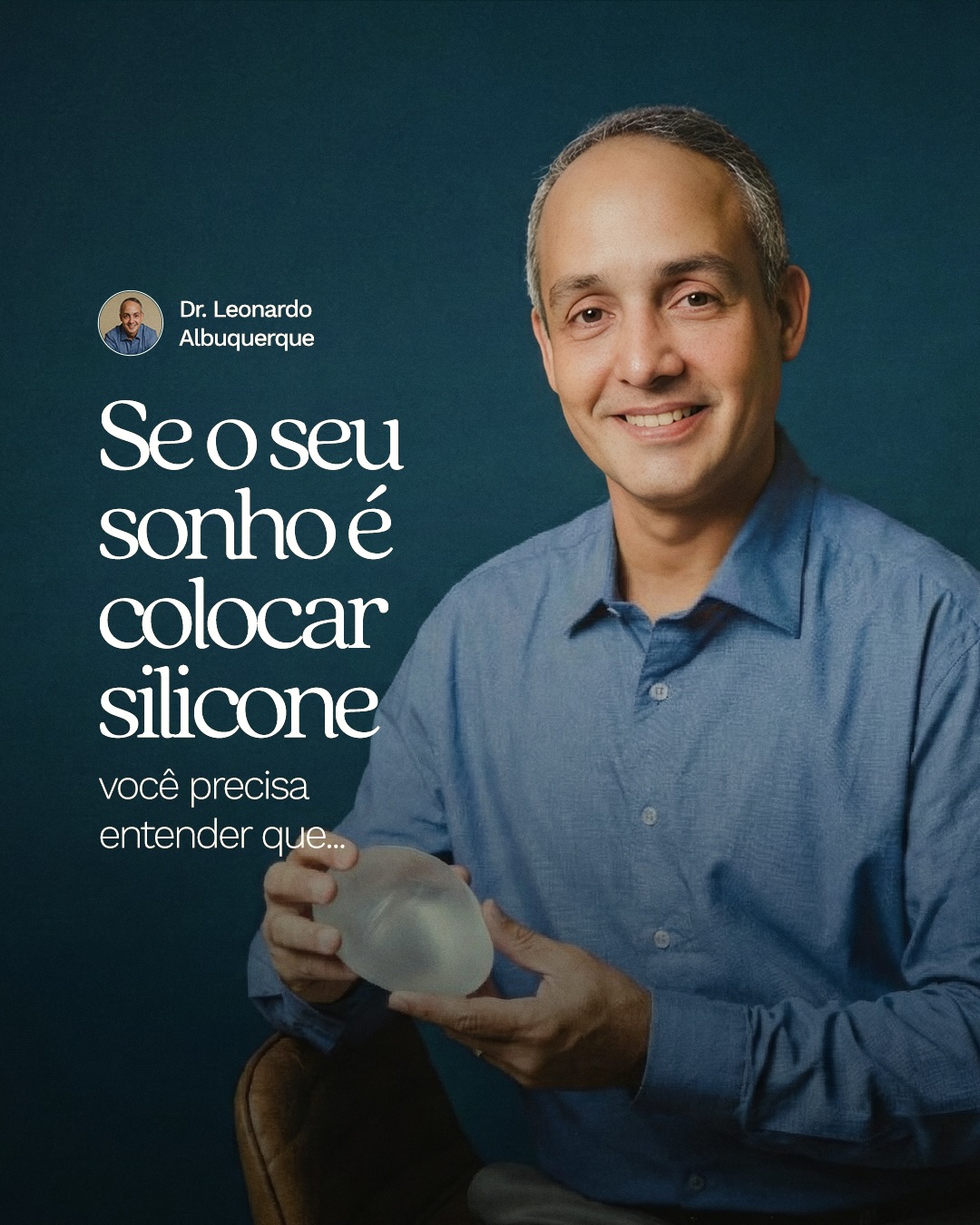 Se o seu sonho é colocar silicone, entenda que a cirurgia vai além do tamanho da prótese.
É sobre respeitar sua anatomia, proporção e garantir resultados naturais e seguros.
Cada corpo é único e cada cirurgia deve respeitar isso para garantir harmonia e segurança.
📲 Clique no link da bio e agende sua consulta.
Dr. Leonardo Albuquerque | Cirurgia Plástica
Formado pela USP e membro da SBCP
CRMBA 23068 | RQE 10486
📍Ilhéus - Bahia
.
.
.
#plastica #cirurgiaplastica #silicone #harmonizacao #beleza