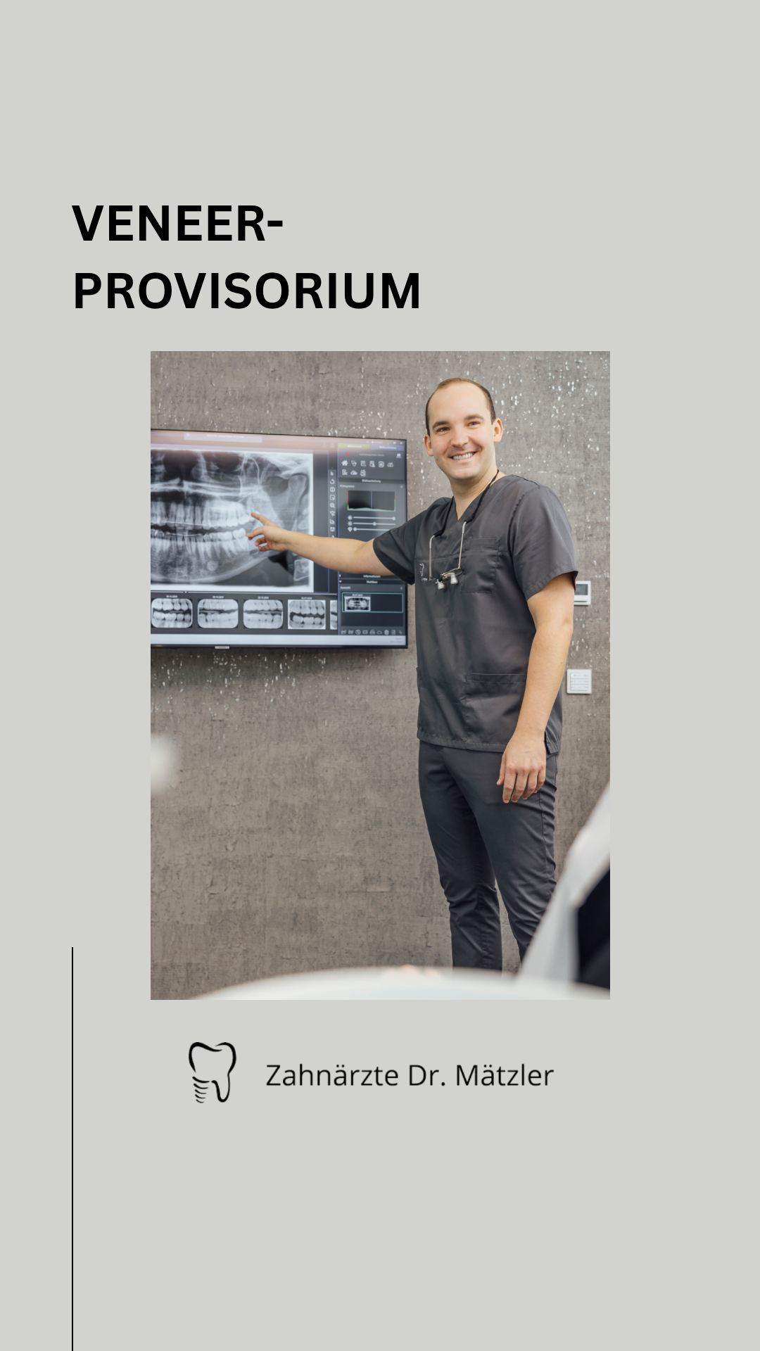 // 𝗩𝗲𝗻𝗲𝗲𝗿𝘀 𝗶𝗻 𝗣𝗹𝗮𝗻𝘂𝗻𝗴?
Dann fragt ihr euch bestimmt: Wie lange bleibt das Provisorium eigentlich drauf?
Lukas hat die Antwort – kurz, klar und auf den Punkt! 👇🦷
#drmätzler #zahnarzt #dornbirn #zahnarztpraxis #zahnarztpraxisdornbirn #zahnarztdornbirn #zahnarztpraxisteam
