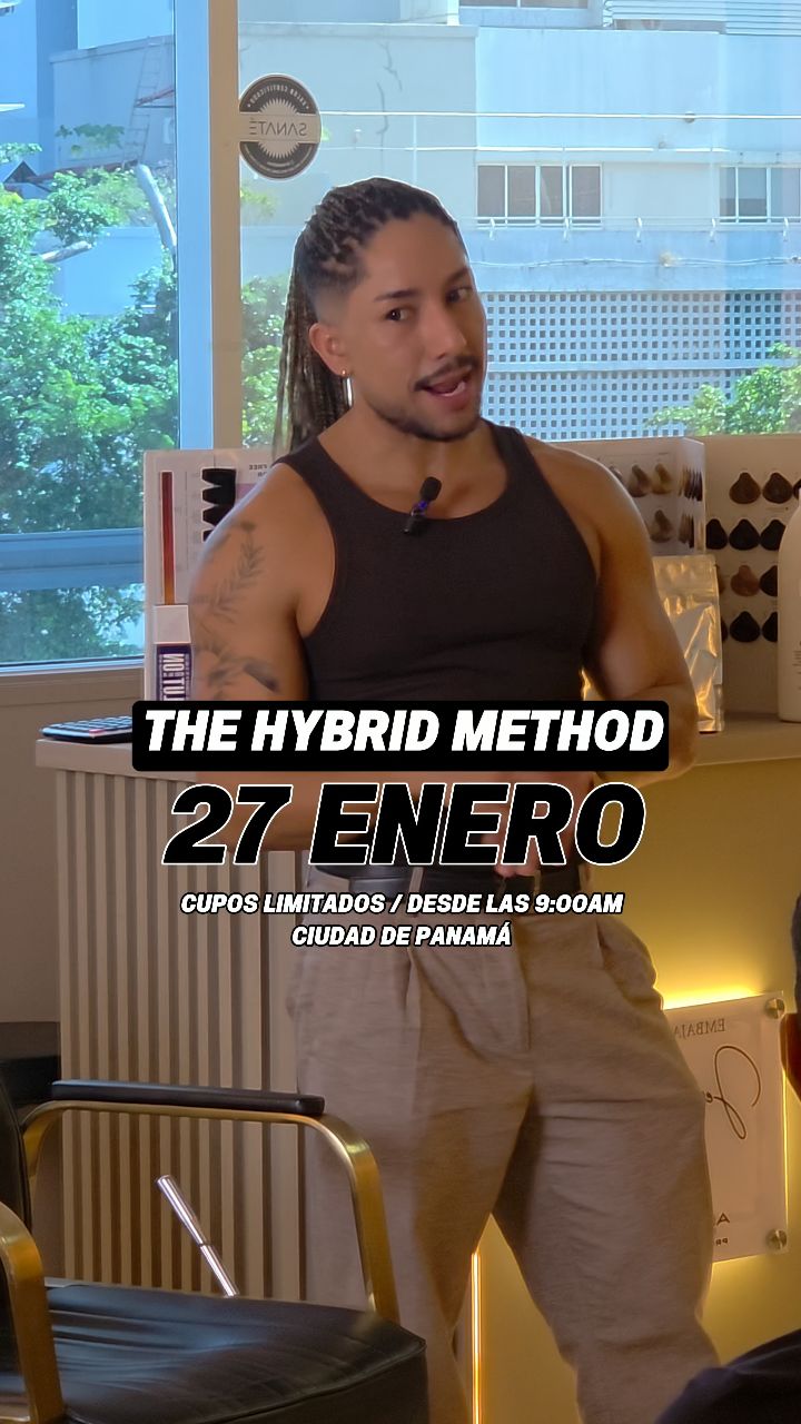 THE HYBRID METHOD
Masterclass · Técnica híbrida con y sin decoloración
Durante años perfeccioné una técnica que hoy es la base de mis resultados más vendidos.
Una técnica adaptable, estratégica y real, que me permitió facturar más de $100,000 trabajando color con y sin decoloración, cuidando el cabello y elevando el nivel profesional.
Esta masterclass no es teoría.
Es método, criterio y visión aplicada.
Aquí aprenderás:
✔️ Cómo decidir cuándo sí y cuándo no decolorar
✔️ Dos versiones reales de la Técnica Híbrida
✔️ Lectura de cabello, fondo y estrategia de color
✔️ Cómo lograr resultados comerciales sin comprometer la fibra
✔️ Cómo convertir tu técnica en una herramienta rentable
No es una clase masiva.
Es una experiencia educativa para estilistas que quieren subir de nivel.
📍 Fecha: Martes, 27 de Enero desde las 9:00am / Ubicación: https://maps.app.goo.gl/SdpkcA9cGuTpseNT9
🎓 Cupos limitados
📩 Valor: $250.00 (puedes apartar el cupo con $100.00)
Cuando tienes método, el resultado deja de ser suerte.
Se vuelve repetible.