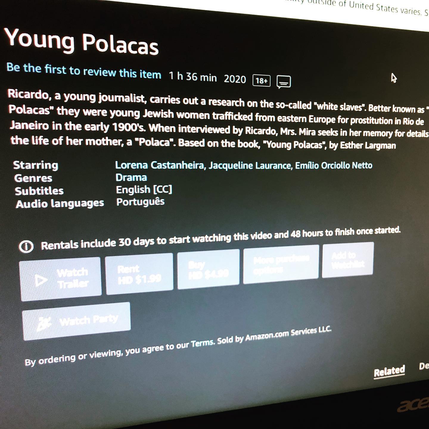 Exciting news!
“Jovens Polacas” is now available in the UK and US on Amazon Prime Video! @pipa_pictures @afinalfilmes