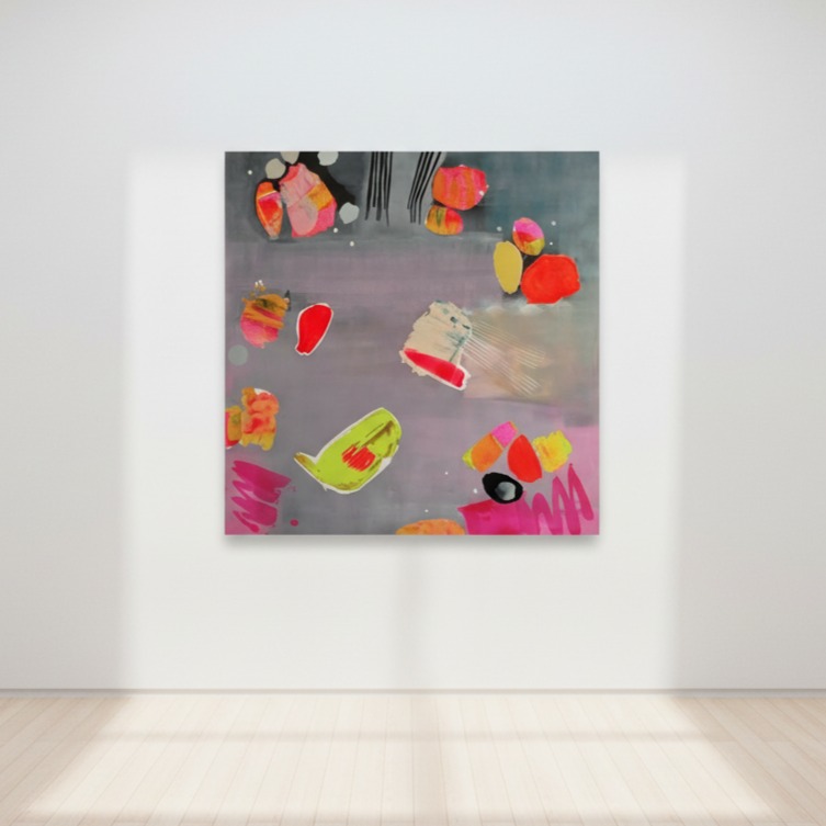 Nouvelle toile : Stardust.
De la poussière d’étoiles pour commencer l’année.