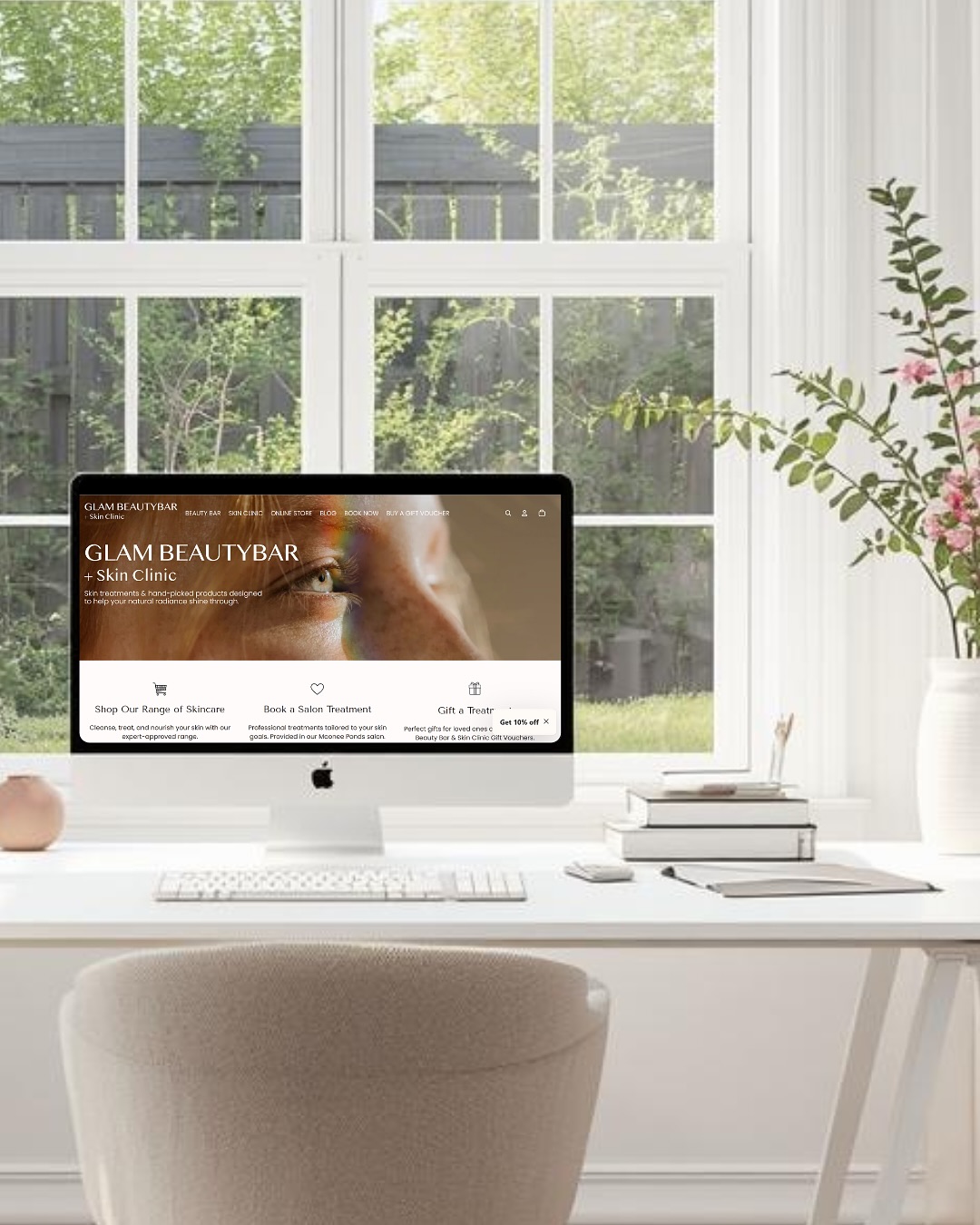 Welcome to the new era @_glambeautybarmooneeponds 🌸
New year, new vibe 💫
This project included:
• moving from Wordpress to Shopify
• complete website rebuild
• website design
• data migration
• Google shopping… and more