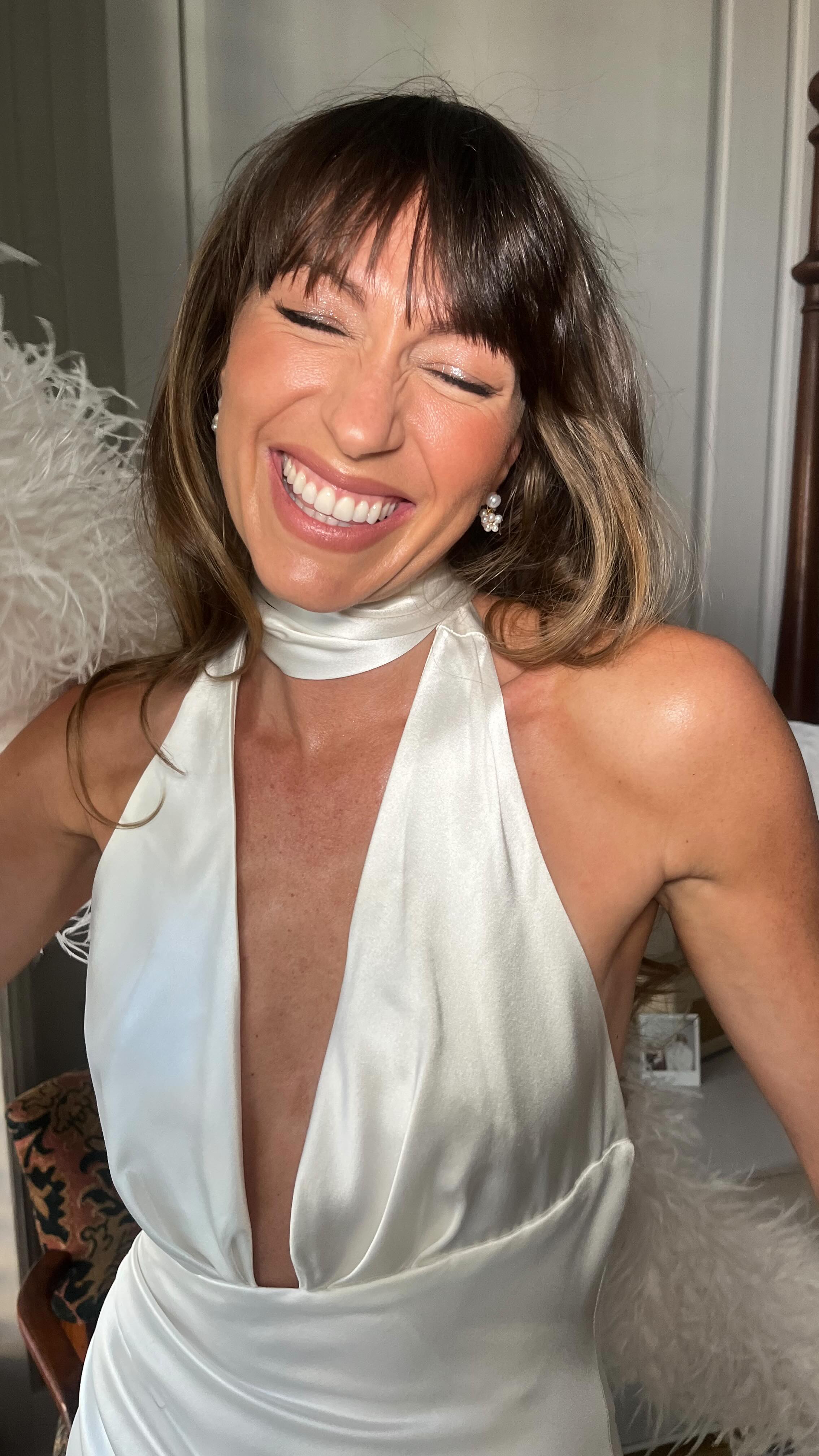 There truly aren’t enough words to describe just how incredible this lady is ✨
Creating this glam for @laura__goodger intimate New Years Eve wedding was the perfect way to end 2025.
The brief was “Met Gala glam” and together we created the perfect balance of creating a statement look, without the need of too much makeup. A big bouncy blow out finished off the look, ensuring Laura felt like her true self on the day.
I think it’s fair to say we nailed this look ✨