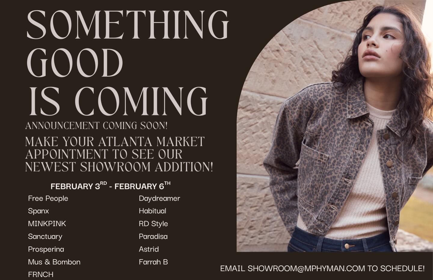 Exciting news coming..... you’re going to want to find out what brand is joining us just in time for February Atlanta Market! 💙
(and trust us, it’s GOOD)🫶🔥Stay tuned!