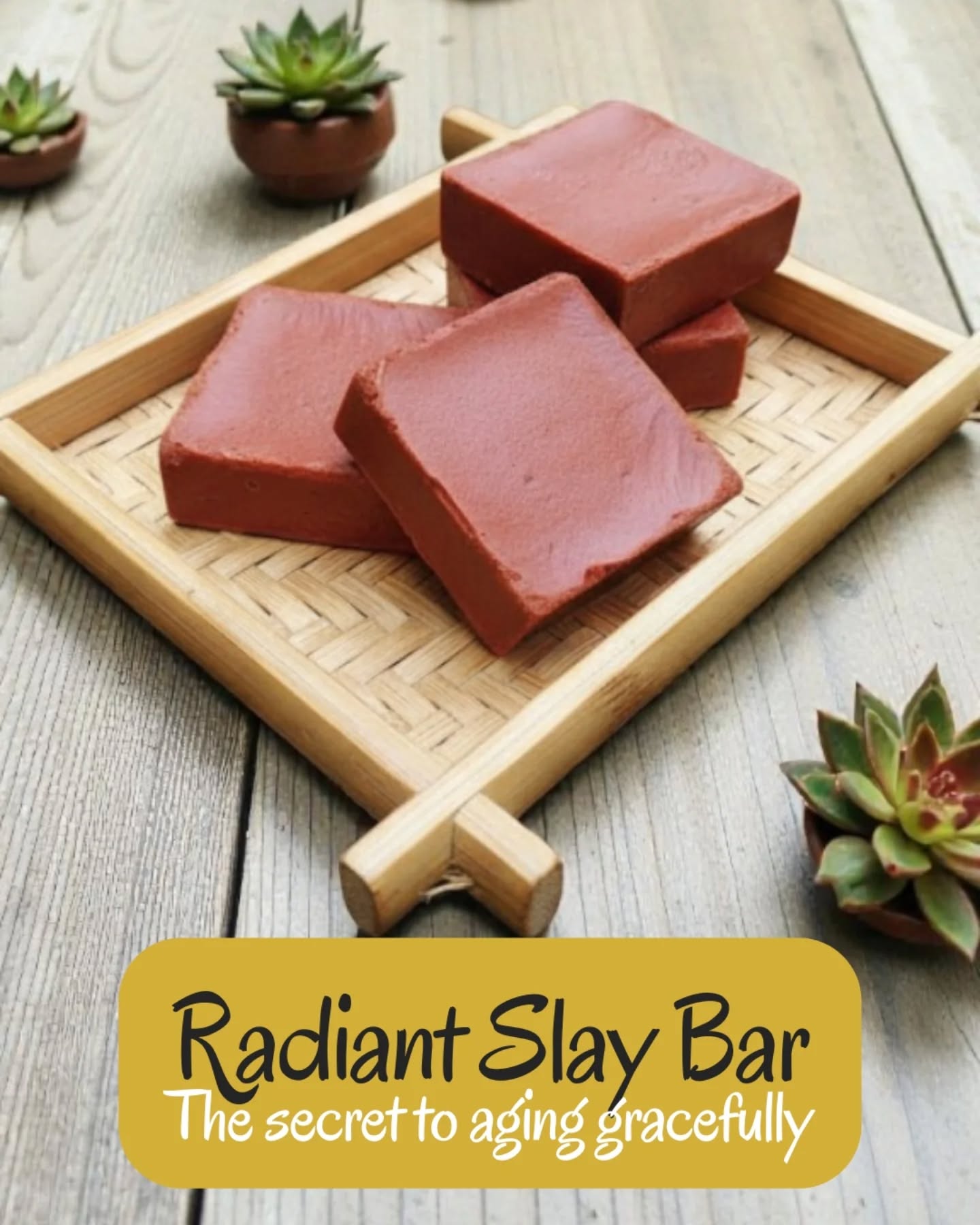 Meet Radiant Slay Bar – your go-to for healthy aging ❤️
Handmade with Moroccan Rhoussel clay and essential oils for that gentle, exotic hug that improves skin and refines fine lines.
Whether you're unwinding after work, post-yoga glow, or prepping for sleep, this bar delivers every single time.
Anti-aging, drama-proof, and oh-so-relaxing.
Made to order – because you deserve the freshest best.
#chemicalfreeskincare
www.taravali.in