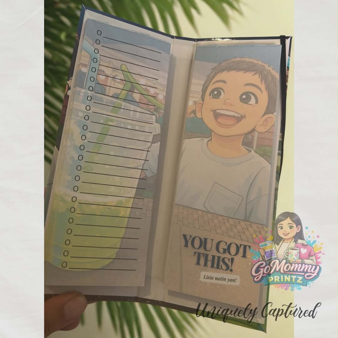 "Not your average notepad ✍️"
Stop taking notes on scraps of paper.
1️⃣ You send the photo.
2️⃣ We edit it to perfection.
3️⃣ You get a custom notepad that's 100% YOU or YOUR LOVEONES. 💓
TikTok: _gomommyprintz
Instagram: _gomommyprintz
Facebook: Alodiah's Minimart
📍 Batangas City
