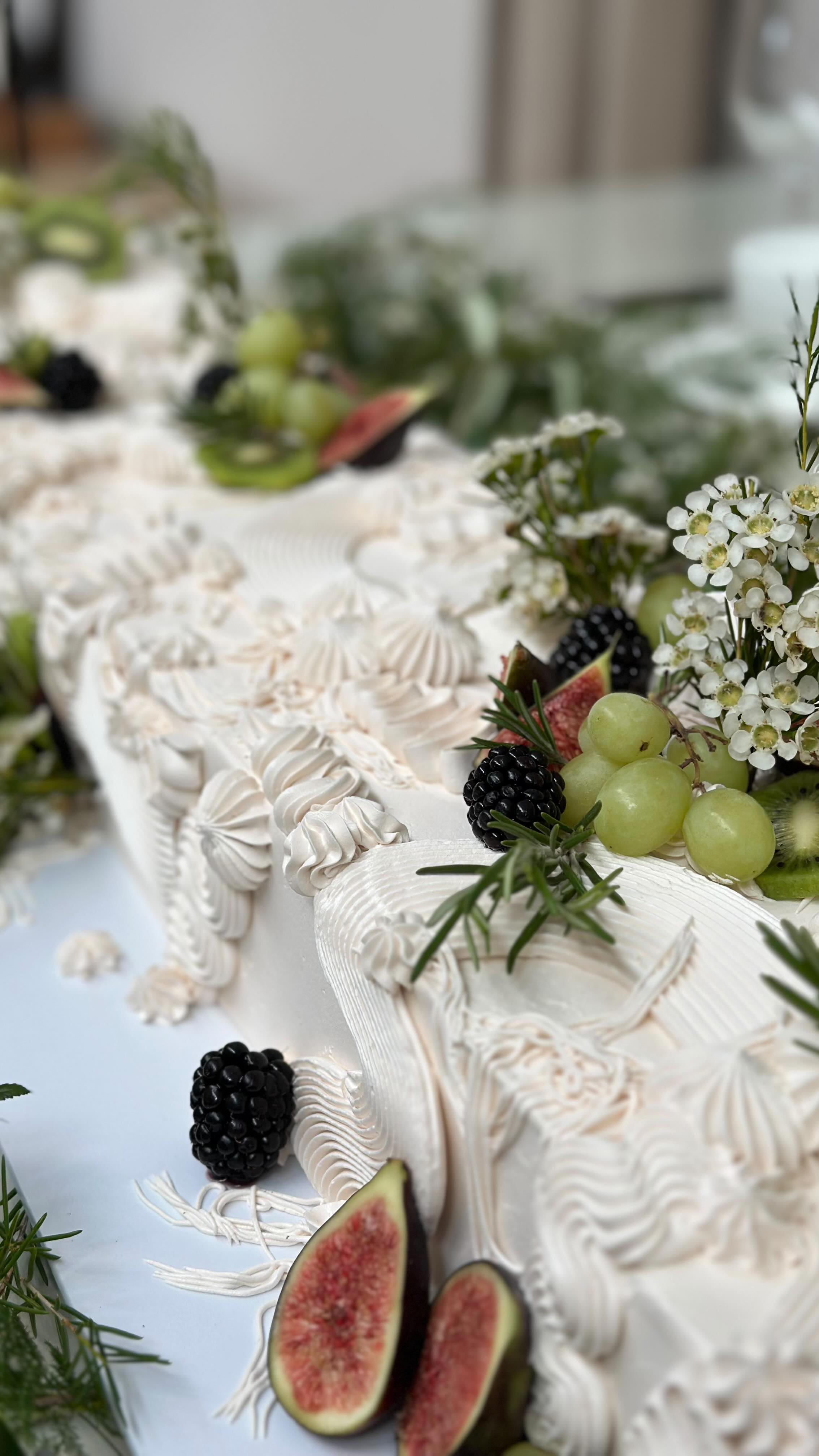 A wedding cake, reimagined 🤍
Long table cakes are set to be one of the biggest 2026 wedding cake trends - designed to run the length of the table and become part of the decor itself.
Elegant, modern and intentionally different from a traditional tiered cake, this design was created for a recent wedding and has already inspired so many couples.
So if you’re planning your wedding and this style feels like you, I’d love to chat about your cake ideas.
✨ Lincolnshire based
✨ Free wedding cake consultations
✨ Now booking 2026 & 2027
#weddingcake #weddingcakeideas #weddingcaketrends #longtablecake #modernwedding #ukweddings #lincolnshirewedding #bridetobe #weddingplanninguk