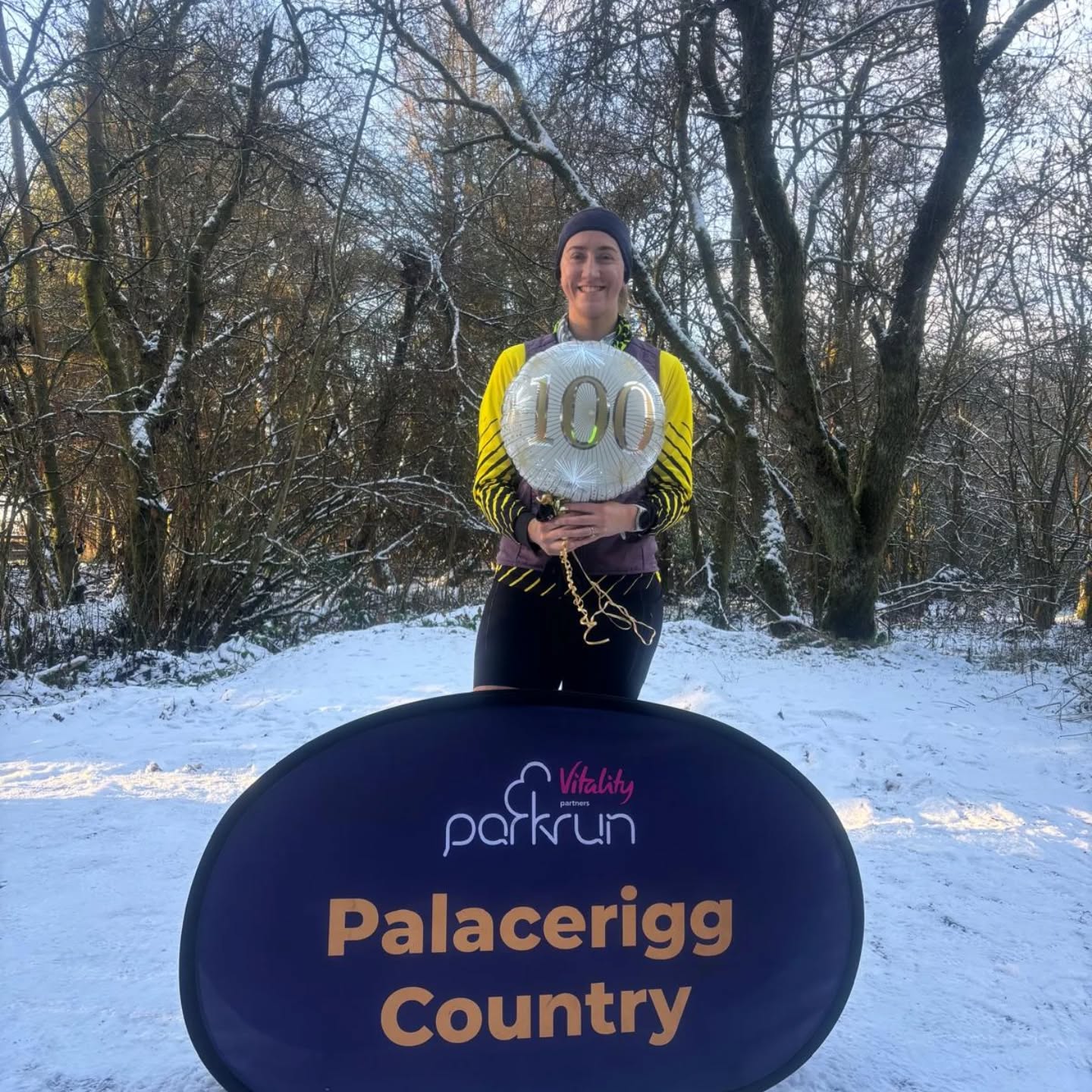 Medal (ish) Monday!!
Massive congratulations to @charlottepatton12 for reaching the 100 Parkrun milestone!
Superb achievement, showing the consistency which is only matched by the verbals that she gives @grant_kerr94! 😁
🖤💛 Well done Charlotte
